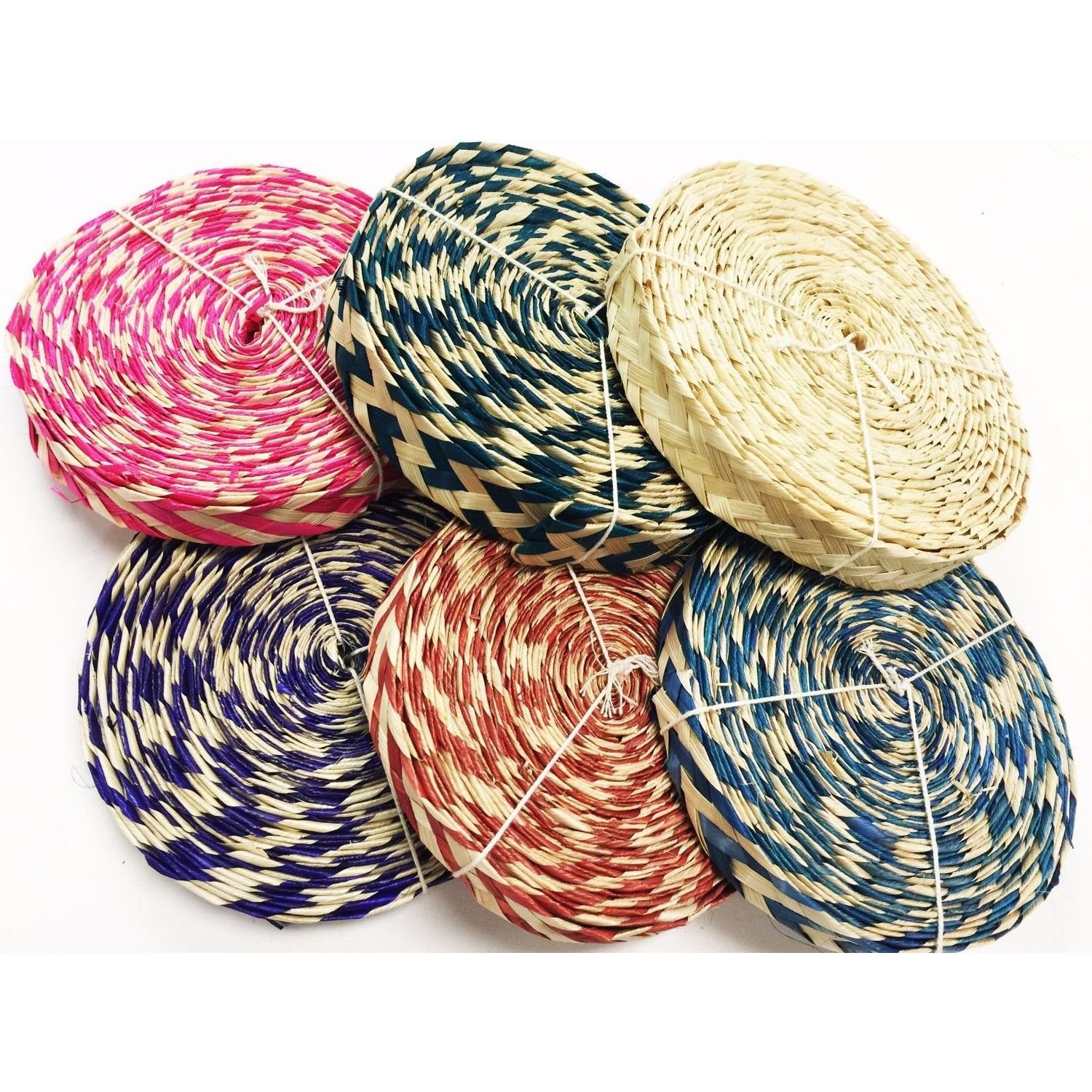 Bonka Bird Toys 1228 40ft Braided Palm Leaf Rope. (Natural.)
