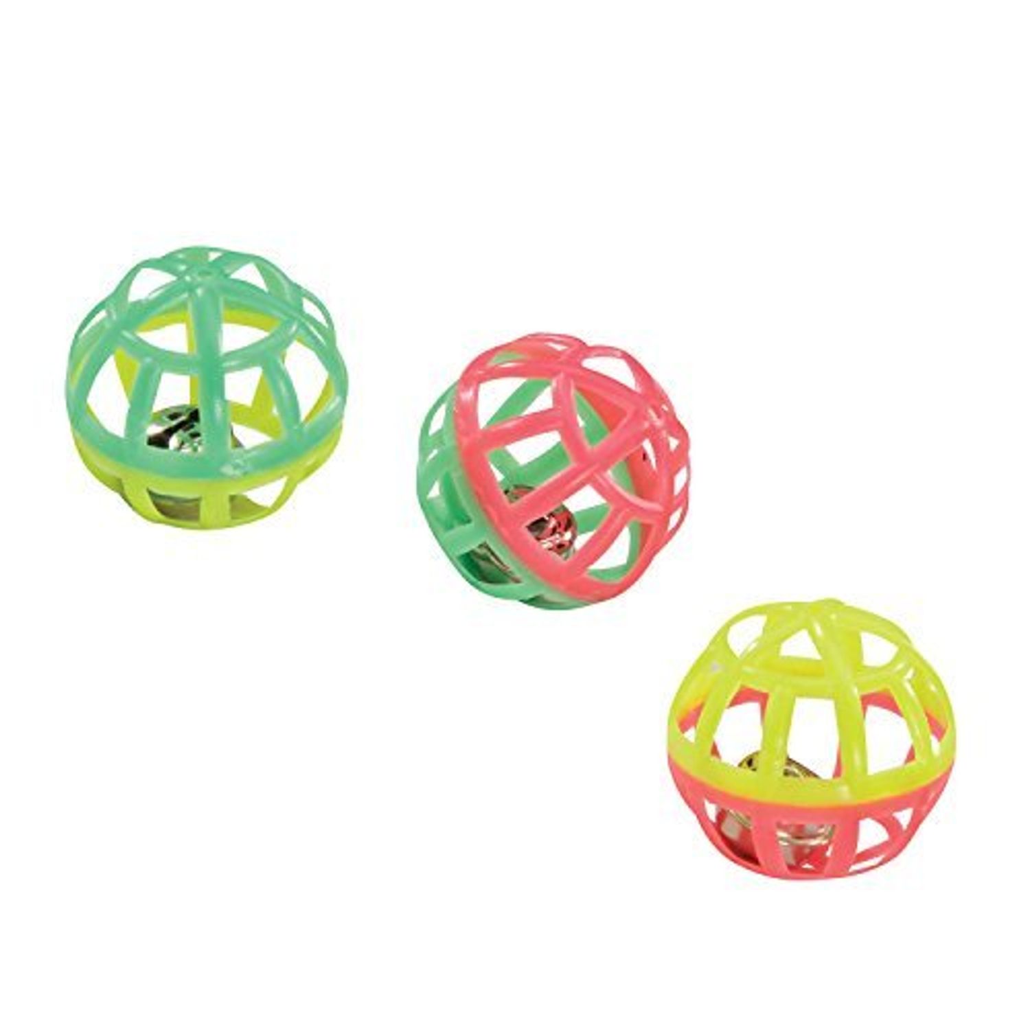 HDP Lattice Balls Cat Toys Size:Pack of 10