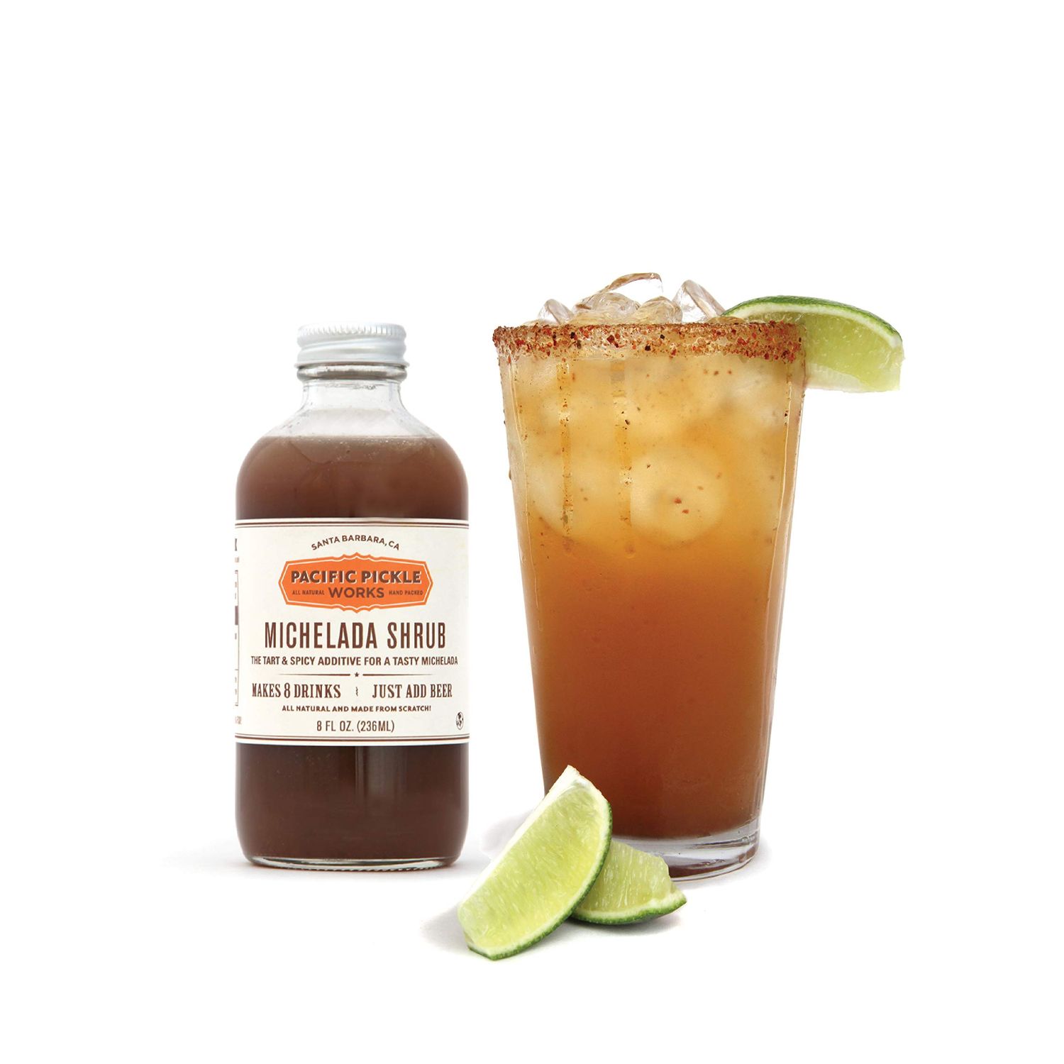 Michelada Shrub (12-pack) - Tart & spicy beer mixer 8oz