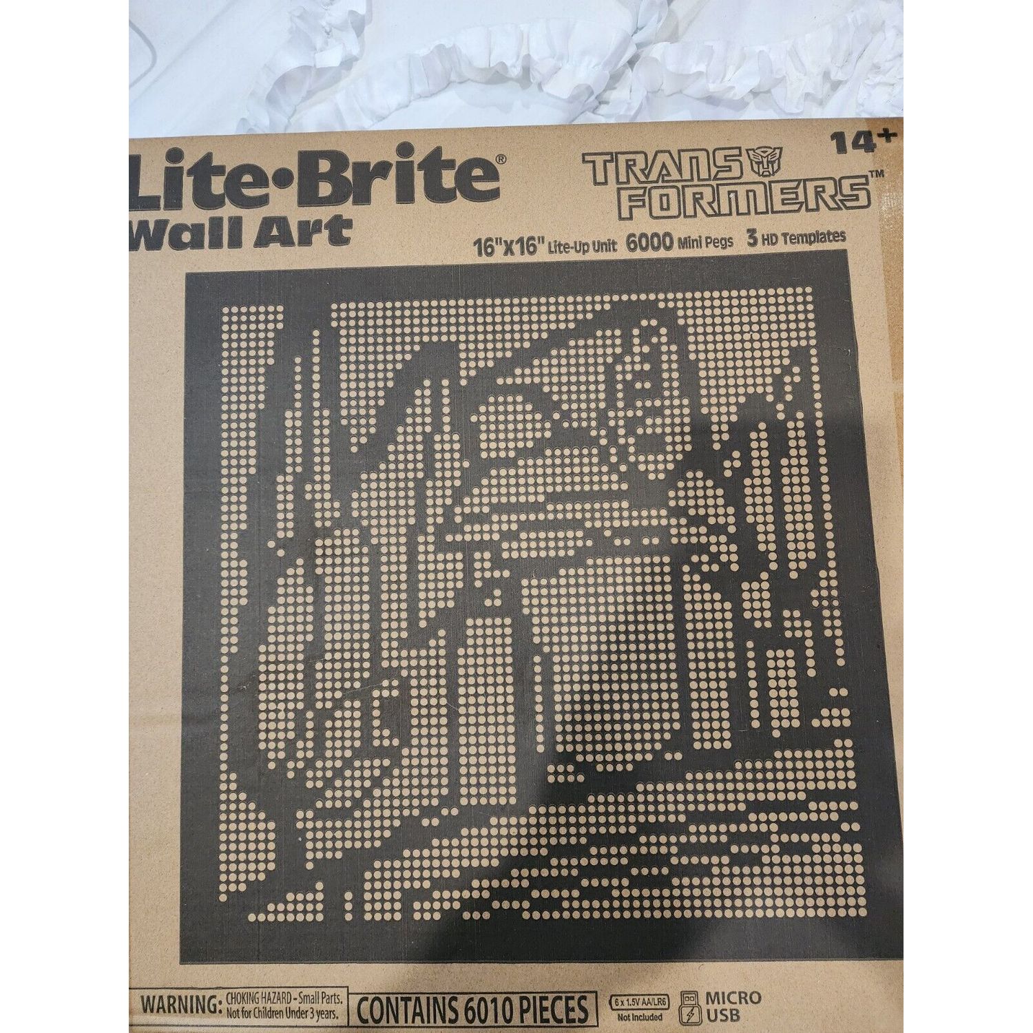 Lite Brite Wall Art Transformers  Hasbro Optimus Prime Bumblebee