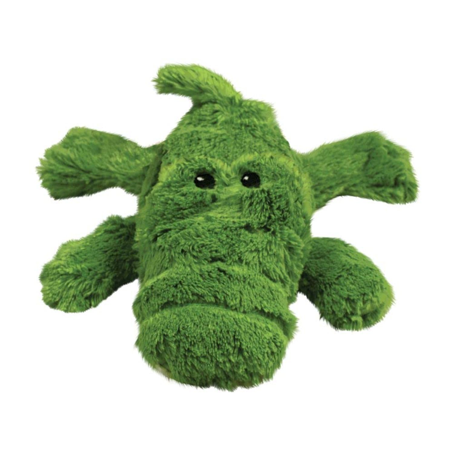 KONG - Cozie Ali Alligator - Indoor Cuddle Squeaky Plush Dog Toy - for Medium Dogs