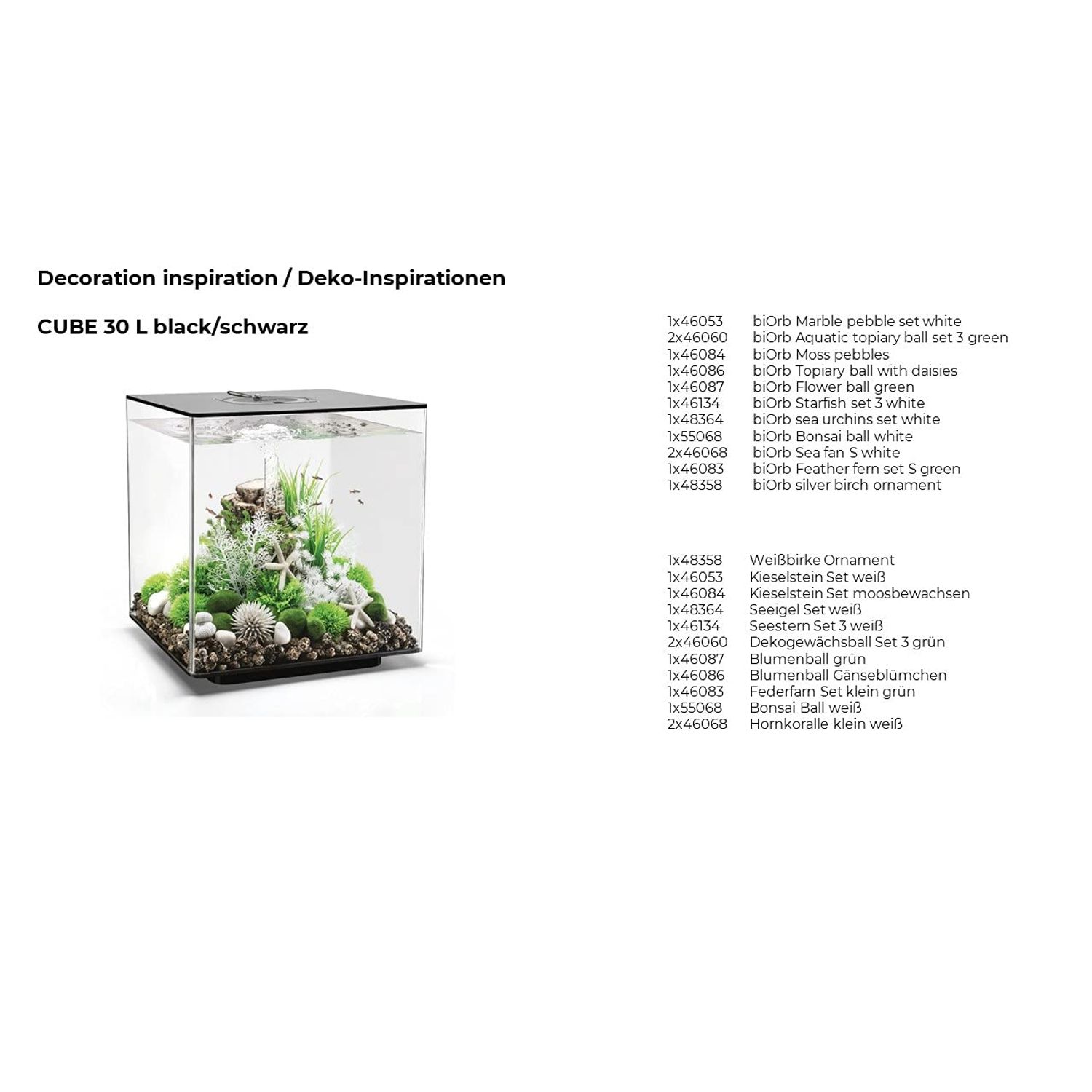 BiOrb 46084.0 Moss Pebbles Aquariums