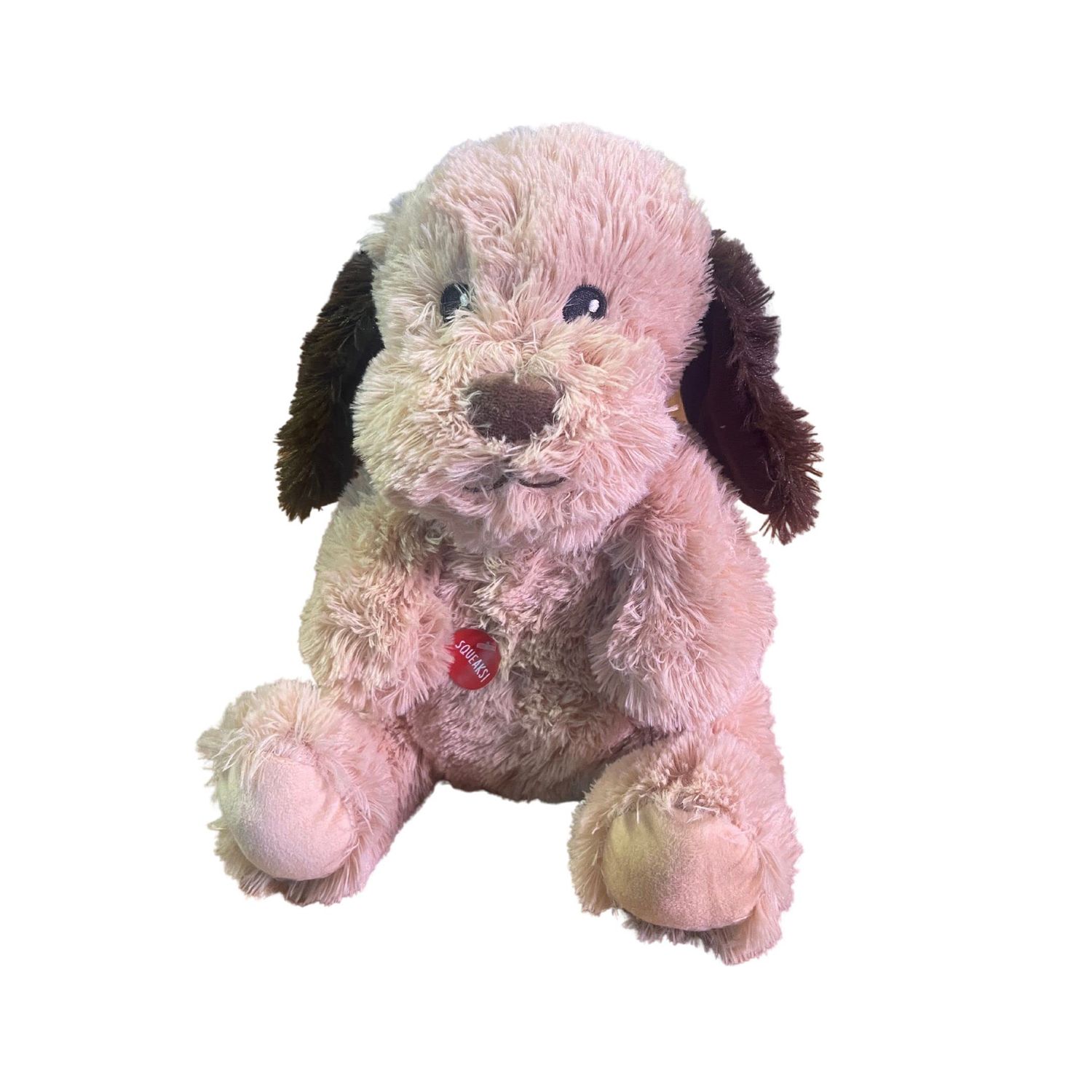 Hank The Hound Power Plush Squeaker Pet Toy, Cuddle Fun Dog Toy, Dog Toy with Squeaker, Dog Gift, Fun, Durable, and Safe, Squeaker Dog Toy