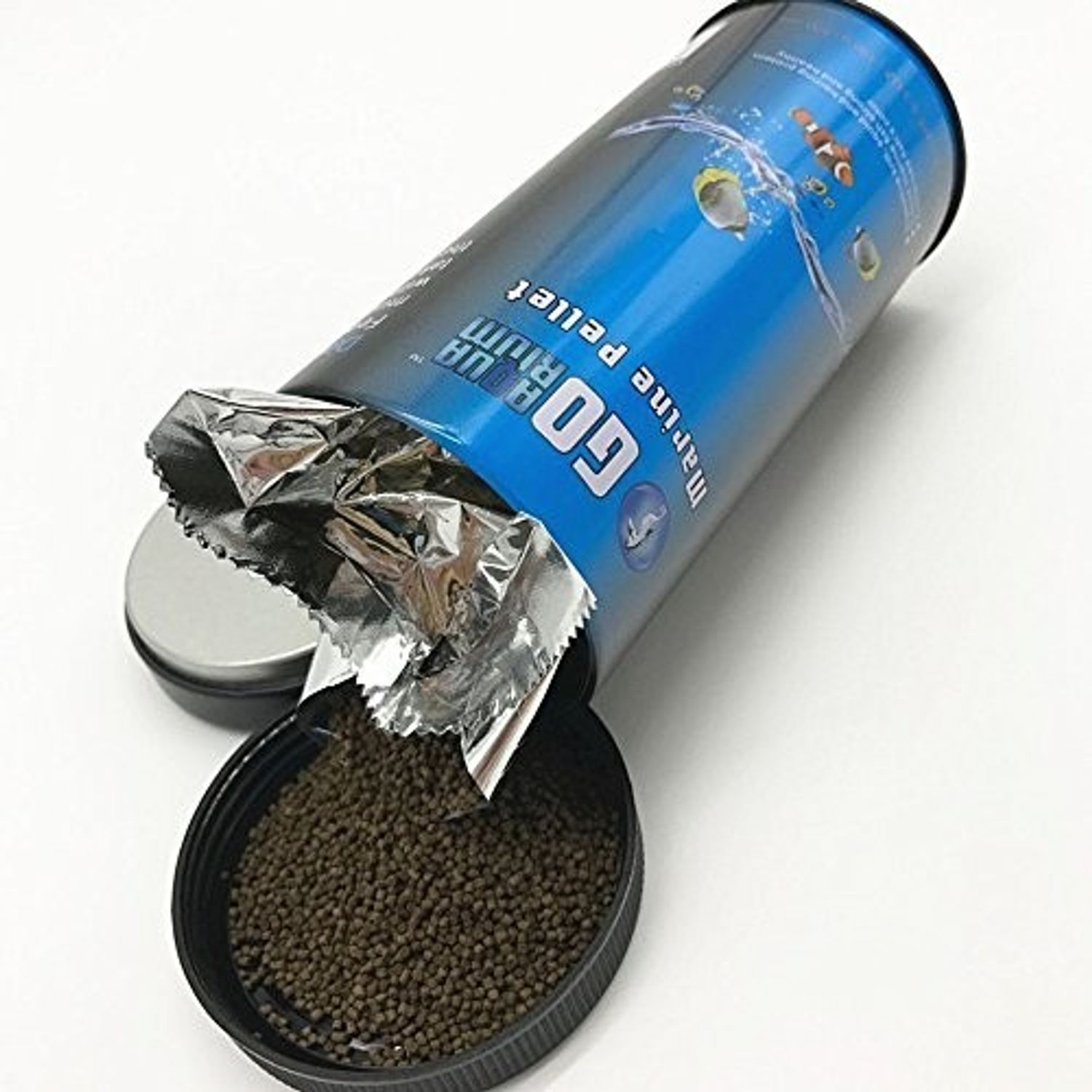 Go Aquarium  Marine Fish Food Pellets 5.3 oz / 150 gm