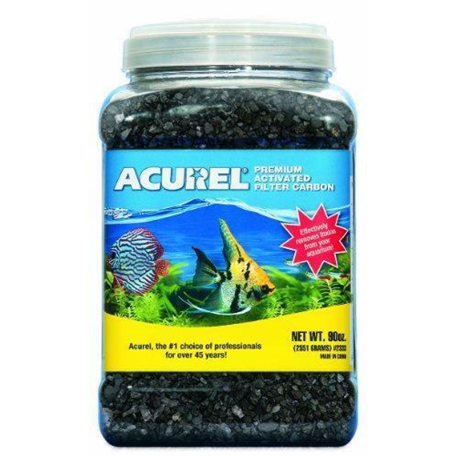Acurel LLC Premium Activated Filter Carbon Aquarium and Pond Filter Accessory,