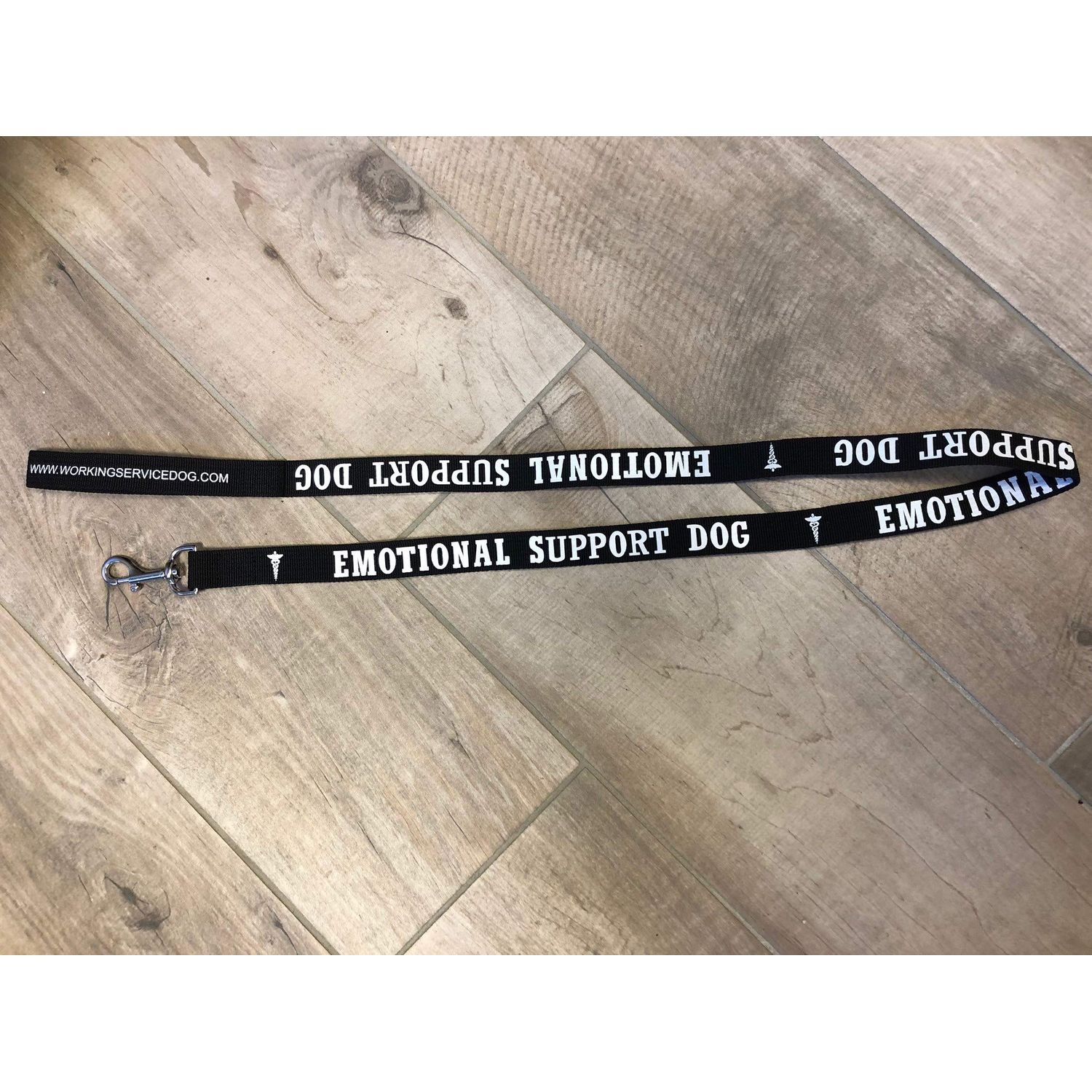 WORKINGSERVICEDOG.COM Emotional Support Dog Leash - Great Identification with or Without an Emotional Support Animal Vest - Includes Five ESA Information Cards