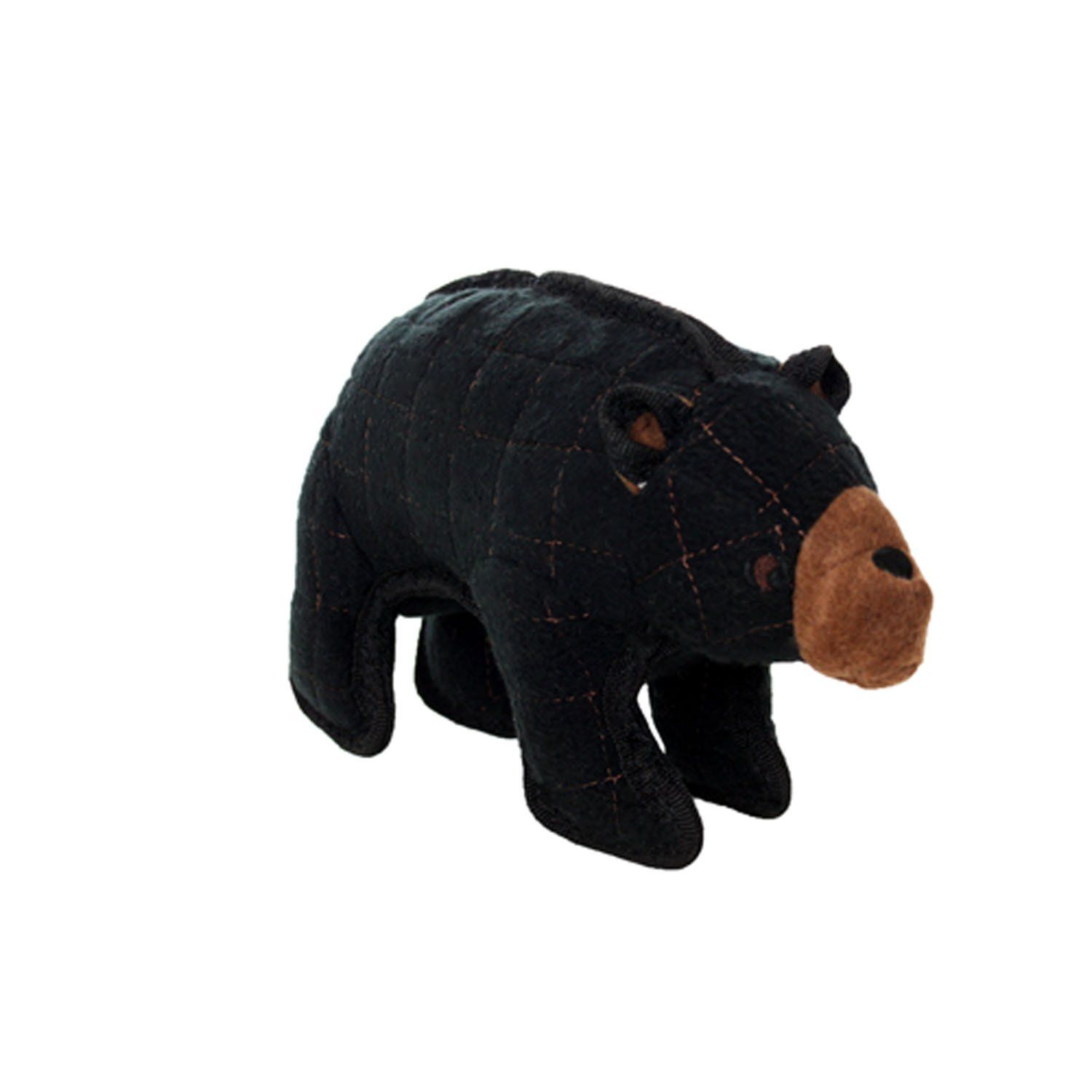 TUFFY - World's Tuffest Soft Dog Toy - Zoo Junior Bear - Squeakers - Multiple Layers. Made Durable, Strong & Tough. Interactive Play (Tug, Toss & Fetch). Machine Washable & Floats