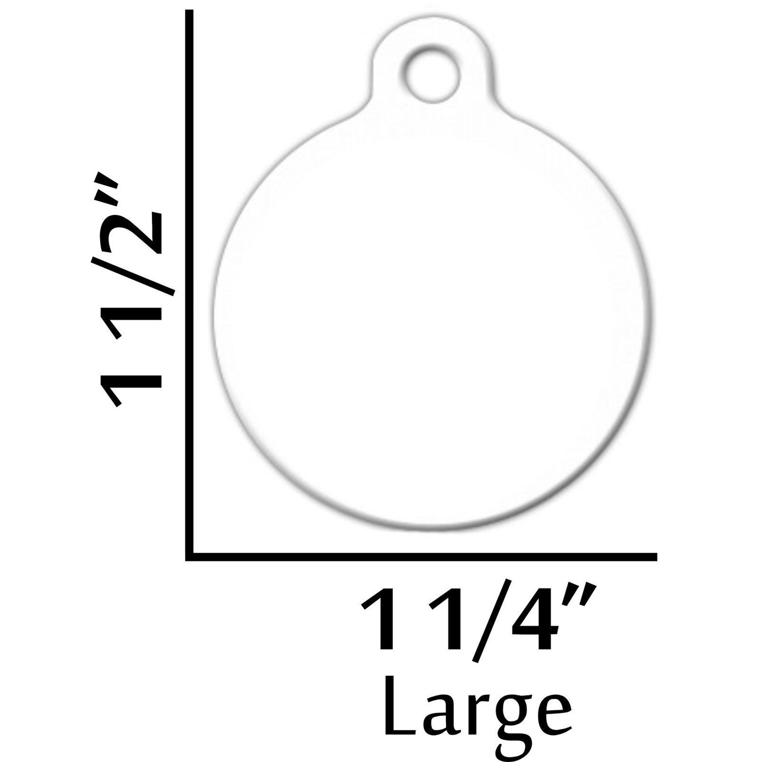 Pet Tag Personalized Pet ID tag for Dog and Cat ROUND Tag Unique cute Bite Me