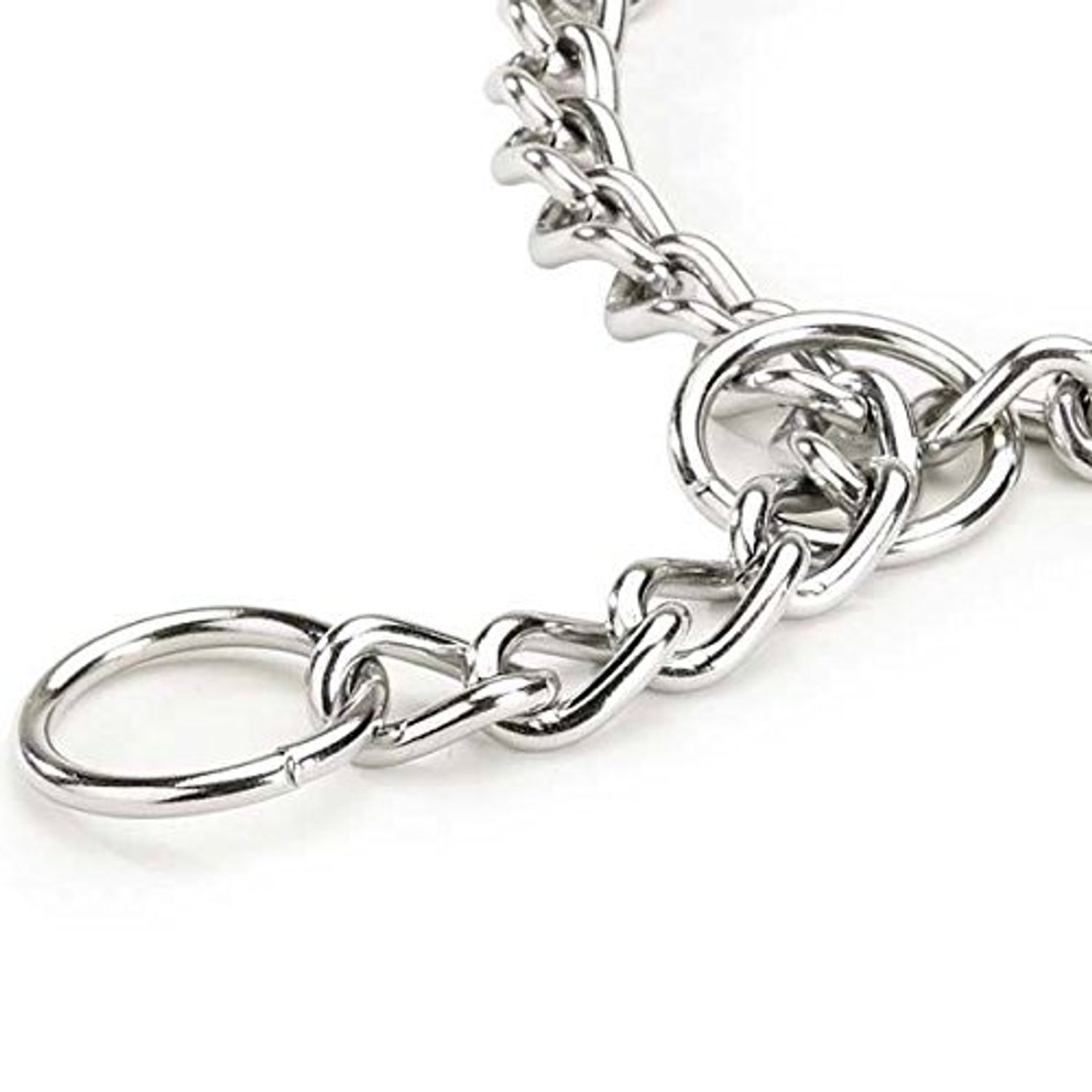 Choke Chain Dog Collar Selections - Steel Training (Light Weight 2 mm 12 Inch)