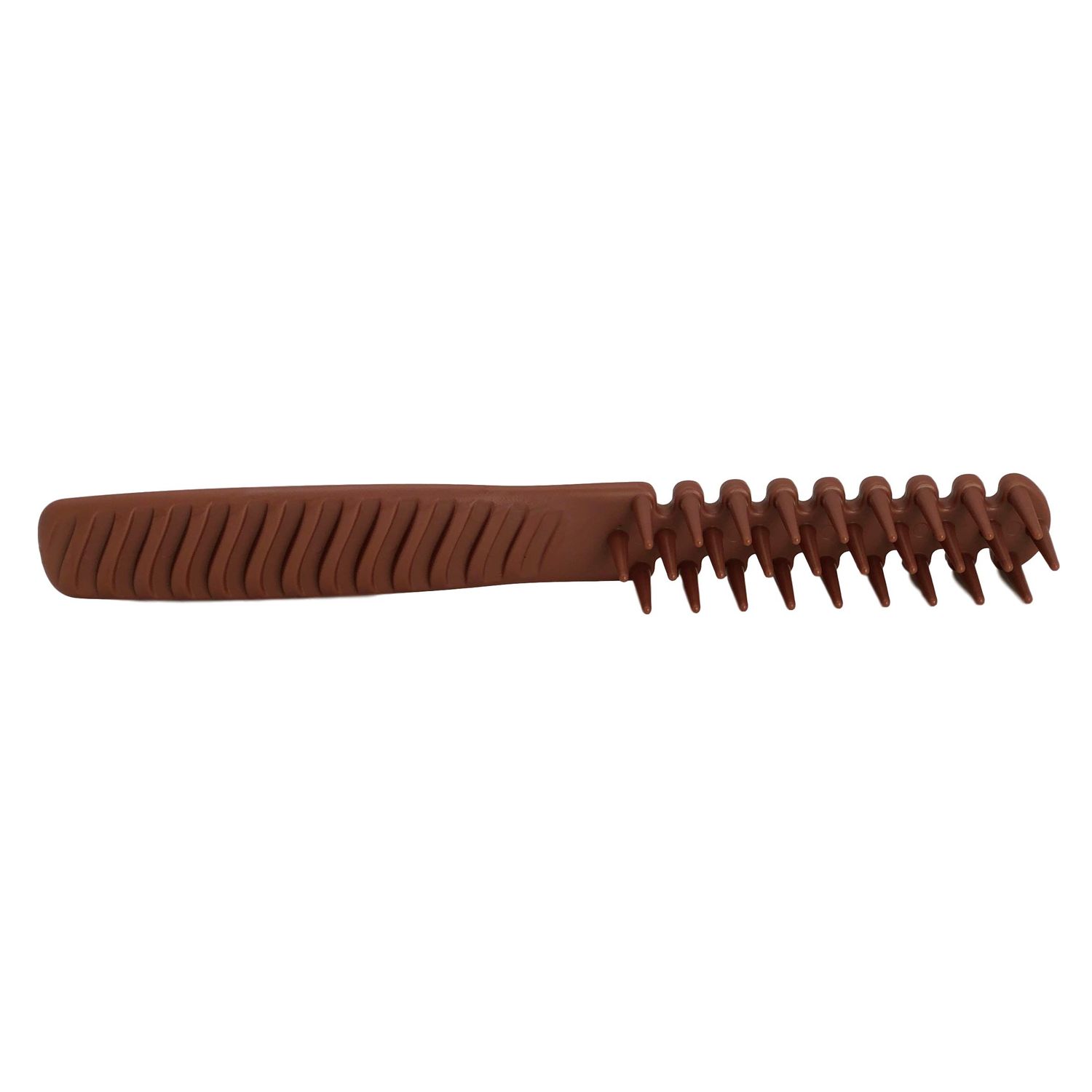 Hair Brush Comb Hybrid For Women Men Girls Boys Thick Curly Fine Short Long Hair Beards Toddler Kids Dog Grooming Tool Blow Drying Wet Dry 3/4 Inch Professional Use Travel Friendly Washable (Bronze)