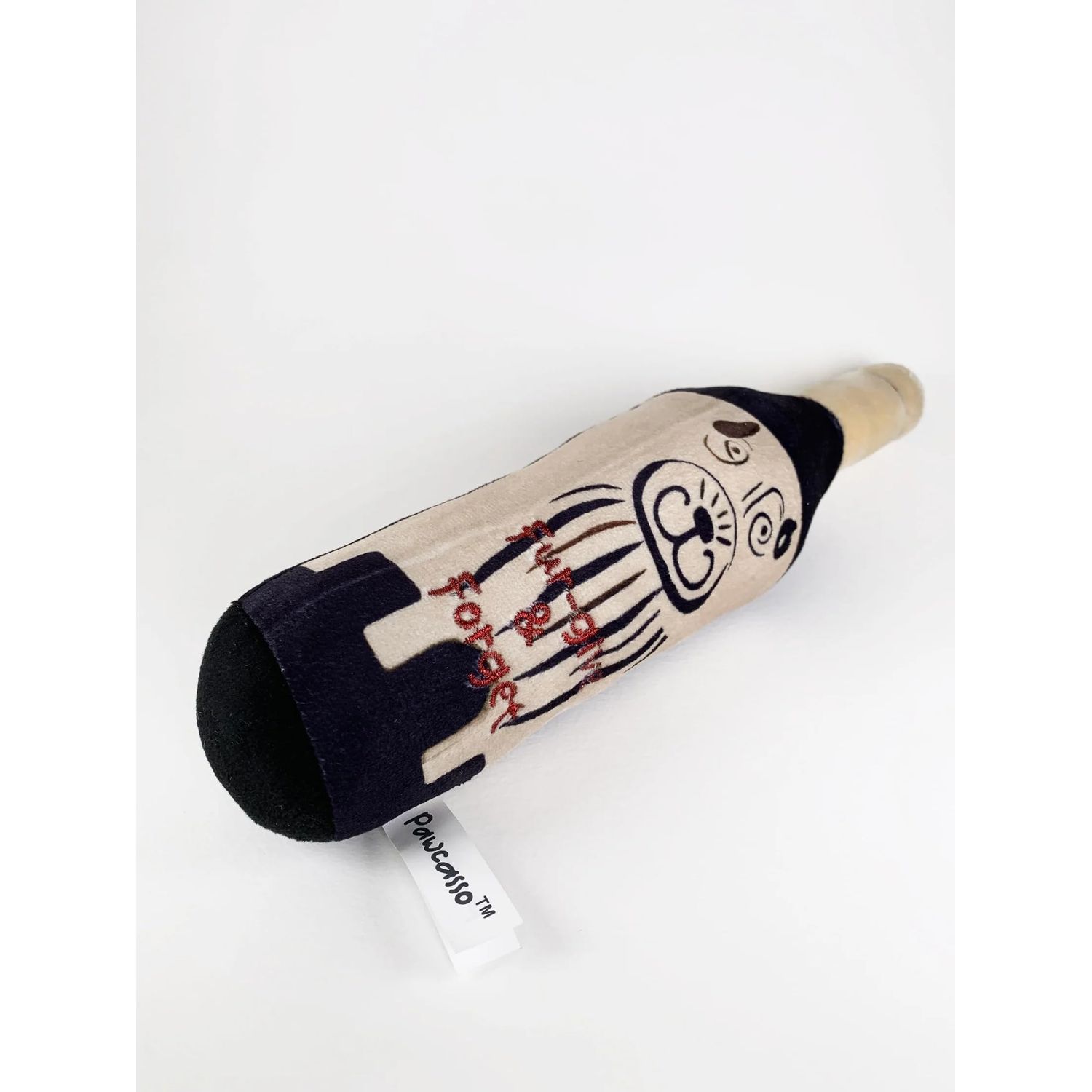 Pawcasso Fur-give and Forget The Whimsical Waggin Cellar Collection Features Plush, Designer Dog Toys Inspired by The Elegance of fine Wines and Whimsical Artistry.