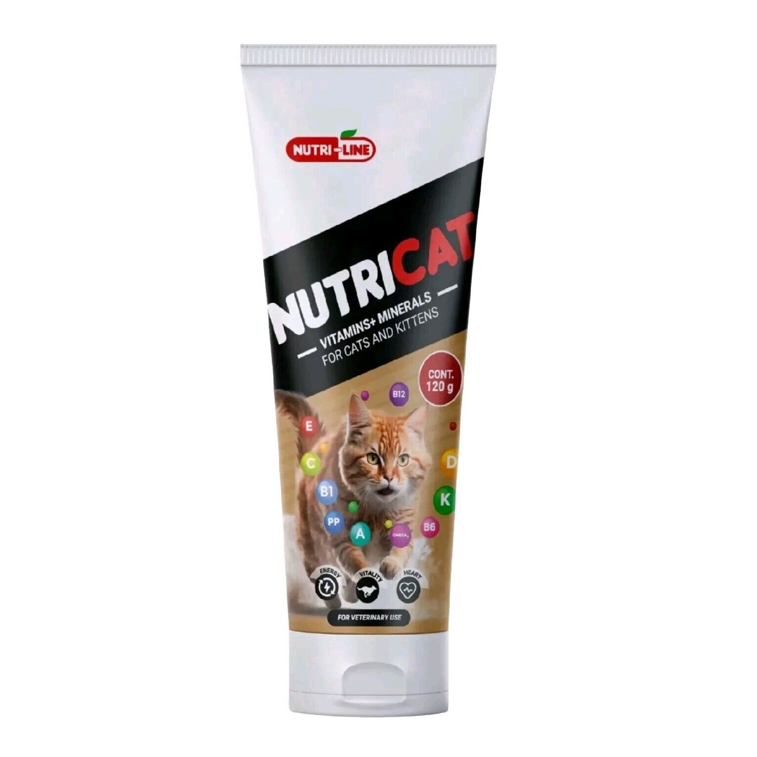 Nutri Cat Vitamins and Nutritional Gel for Cats Omega 3(Nutri-Cal) 4.25oz