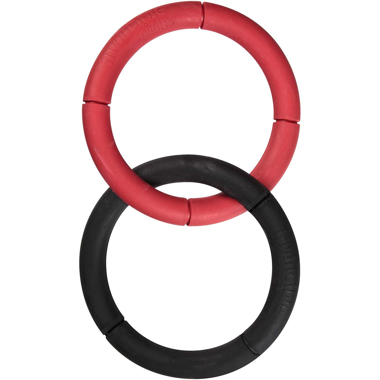 JW Pet Company Invincible Chains LD Double Dog Toy, Large (Colors Vary)