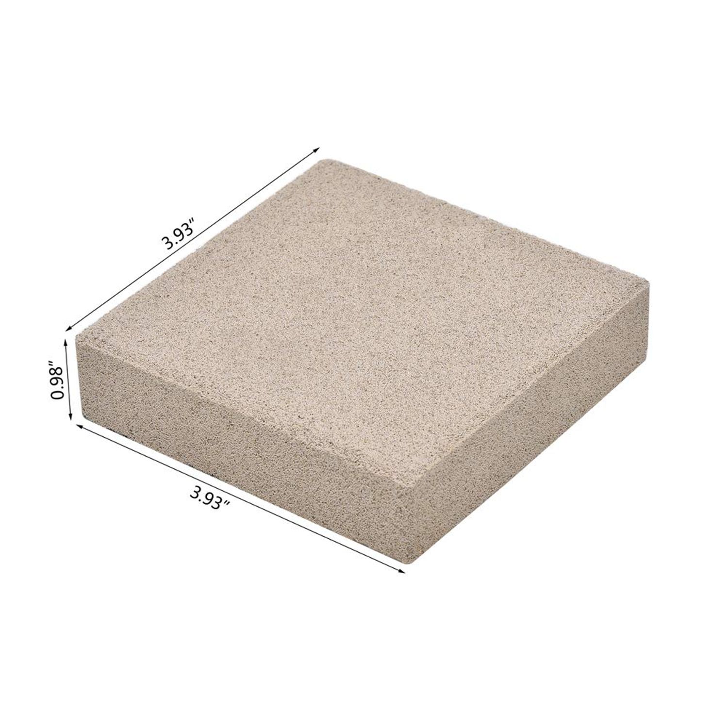 Hipanda Aquarium Ceramic Plate Bio Filter Media 2 Pcs,Biological Filter Brick for Marine and Freshwater Fish Tank