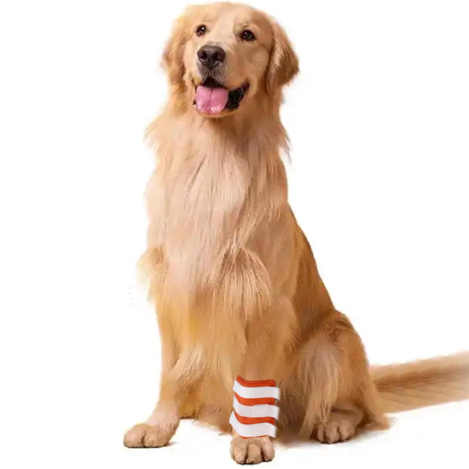 YUYUSO Dog Hot Spot Bandage Dog Leg Bandage No Chew Bandage for Dogs Leg Wound Care Help Licking of Hot Spots