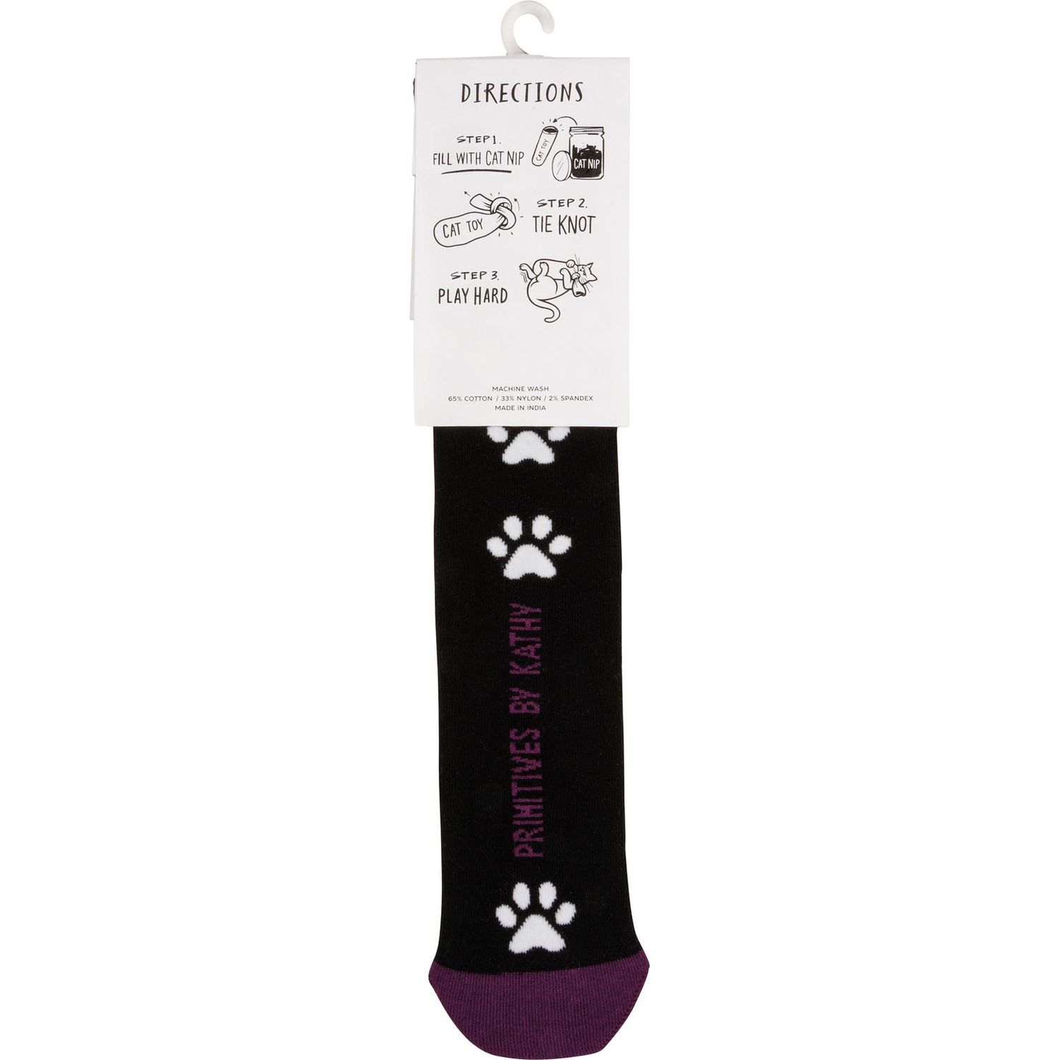 Premium Catnip Cat Sock Toy