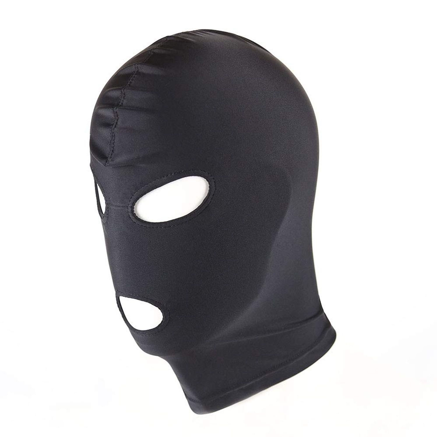 Soochat Full Cover Spandex Zentai Hood Mask Elastic Breathable Open Eyes And Mouth Cosplay Halloween Costume Hood Mask