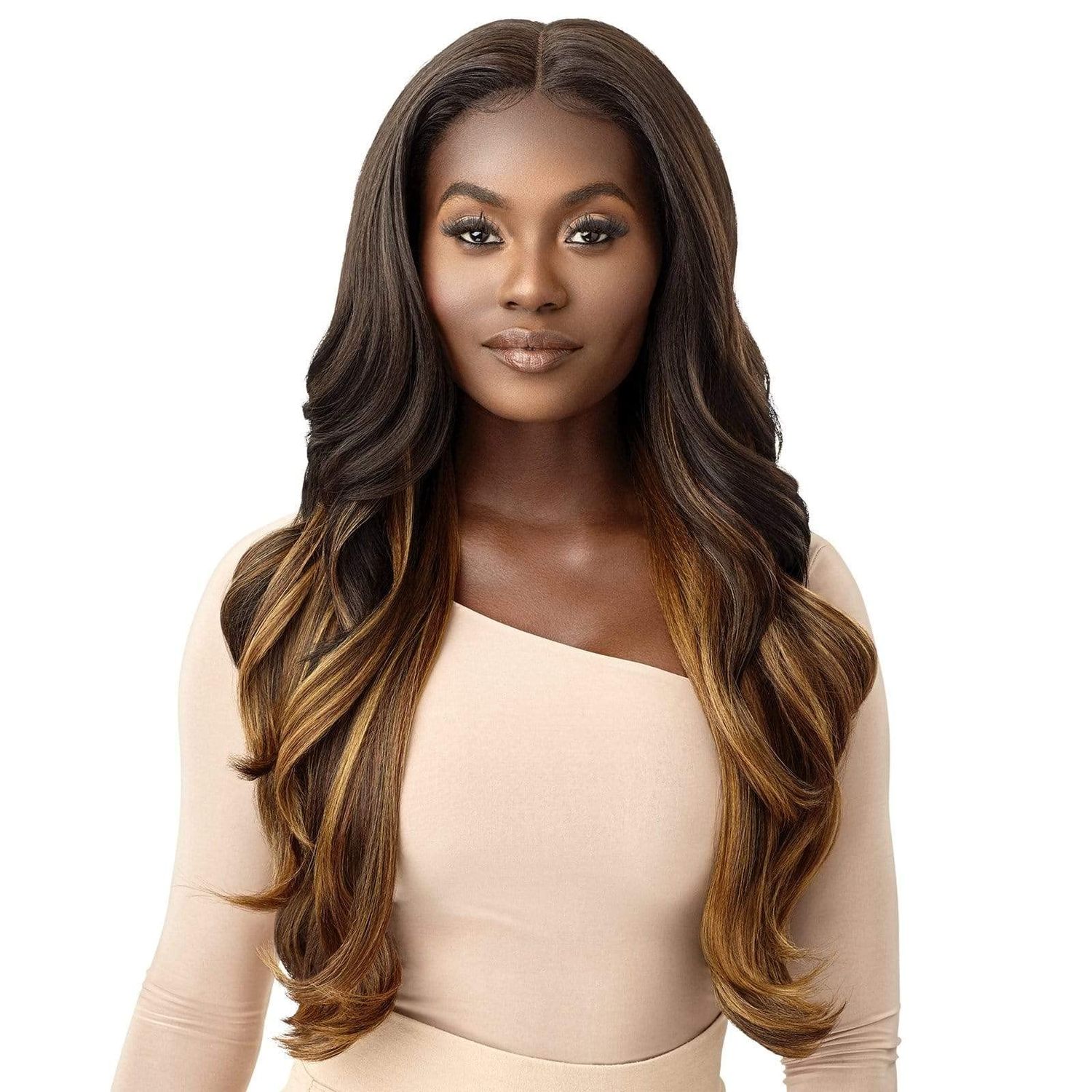 Outre Lace Front Wig HD Transparent High Tex Safe Up To 400F AVIANNA (DRFFGDNAM)