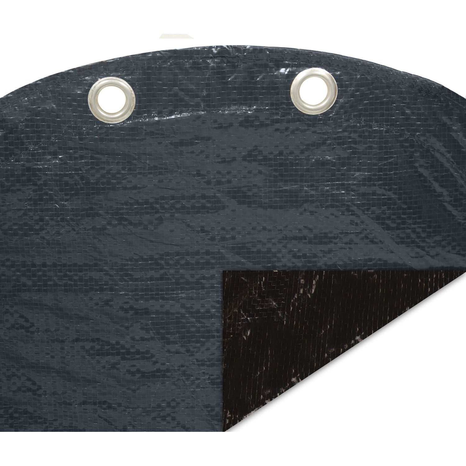 Buffalo Blizzard Deluxe Winter Cover for 18-Foot-by-36-Foot Oval Above-Ground Swimming Pools | Blue/Black Reversible | All Covers Include 3-Feet of Overlap Material to Measure 21-Feet-by-39-Feet