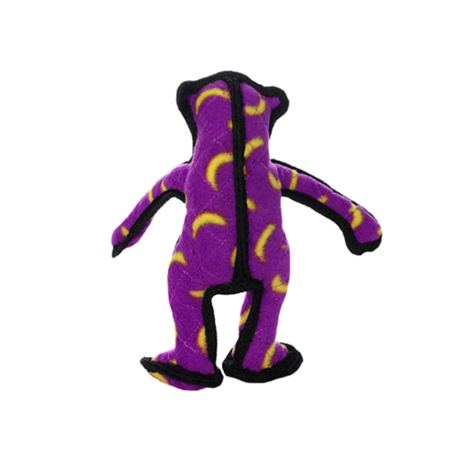 TUFFY - World's Tuffest Soft Dog Toy - Zoo Junior Monkey - Squeakers - Multiple Layers. Made Durable, Strong & Tough. Interactive Play (Tug, Toss & Fetch). Machine Washable & Floats