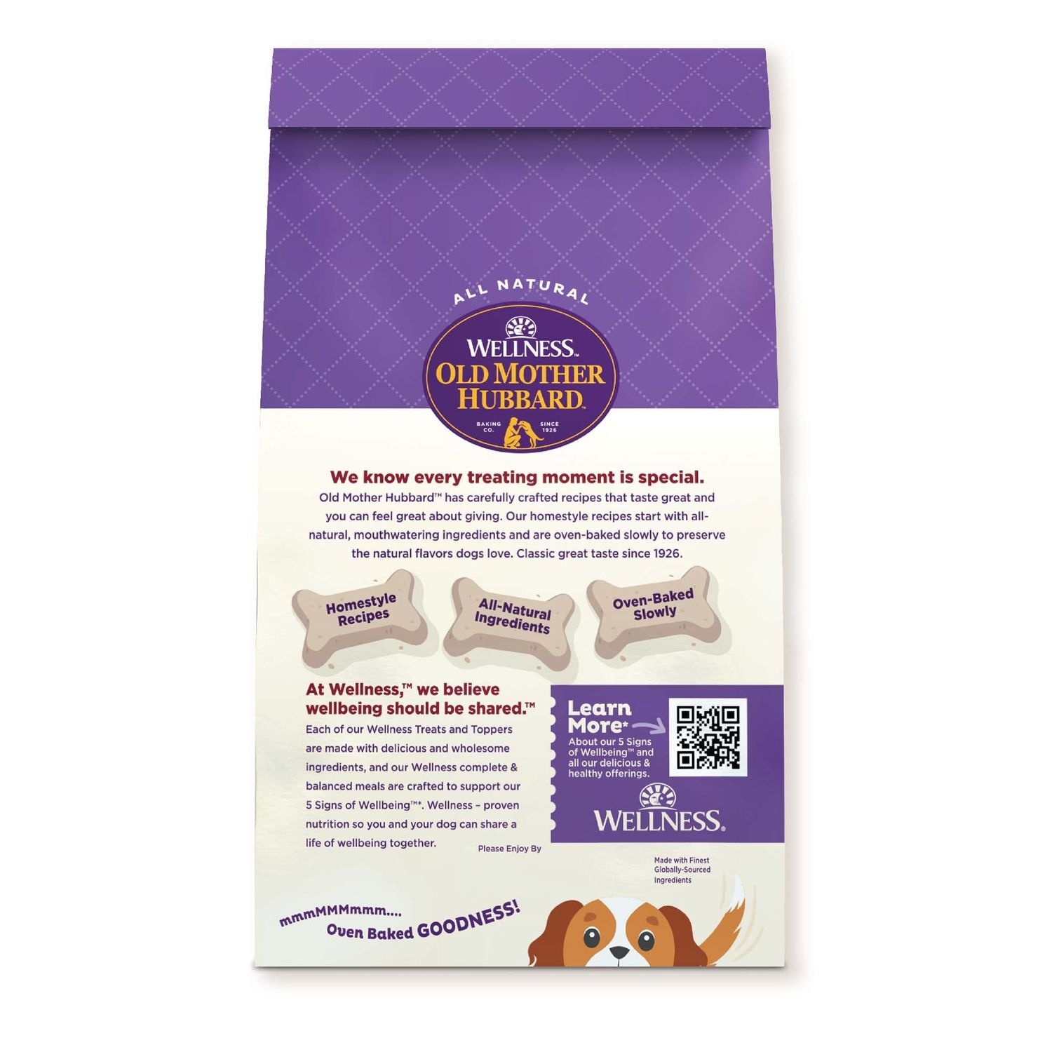 Old Mother Hubbard by Wellness Classic Liv'R'Crunch Natural Dog Treats, Crunchy Oven-Baked Biscuits, Ideal for Training, 20 ounce bag