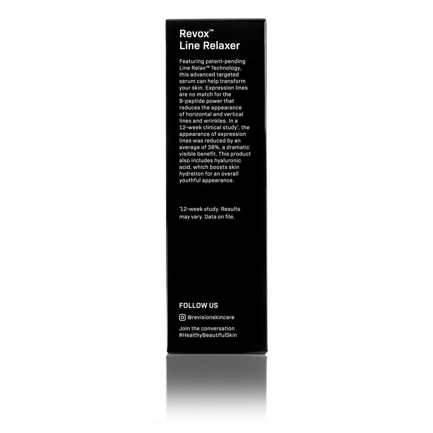 Revision Skincare Revox Line Relaxer, Targeted Anti-Wrinkle Serum with Hyaluronic Acid, Improves Fine Lines and Wrinkles, 1 Fluid Ounce