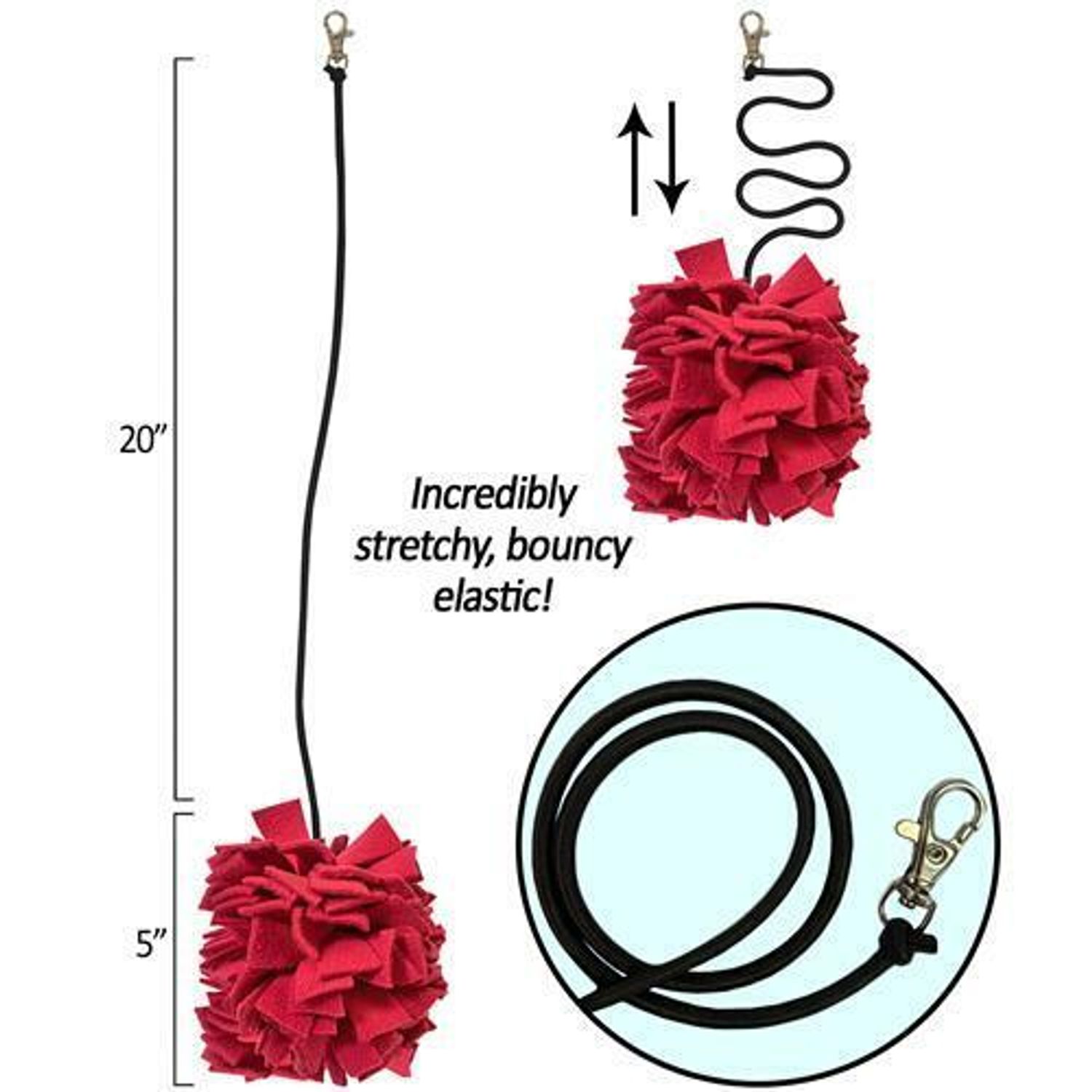 Pom Pom Jumper - Interactive Pet Toy - Sugar Gliders, Marmosets, and More!