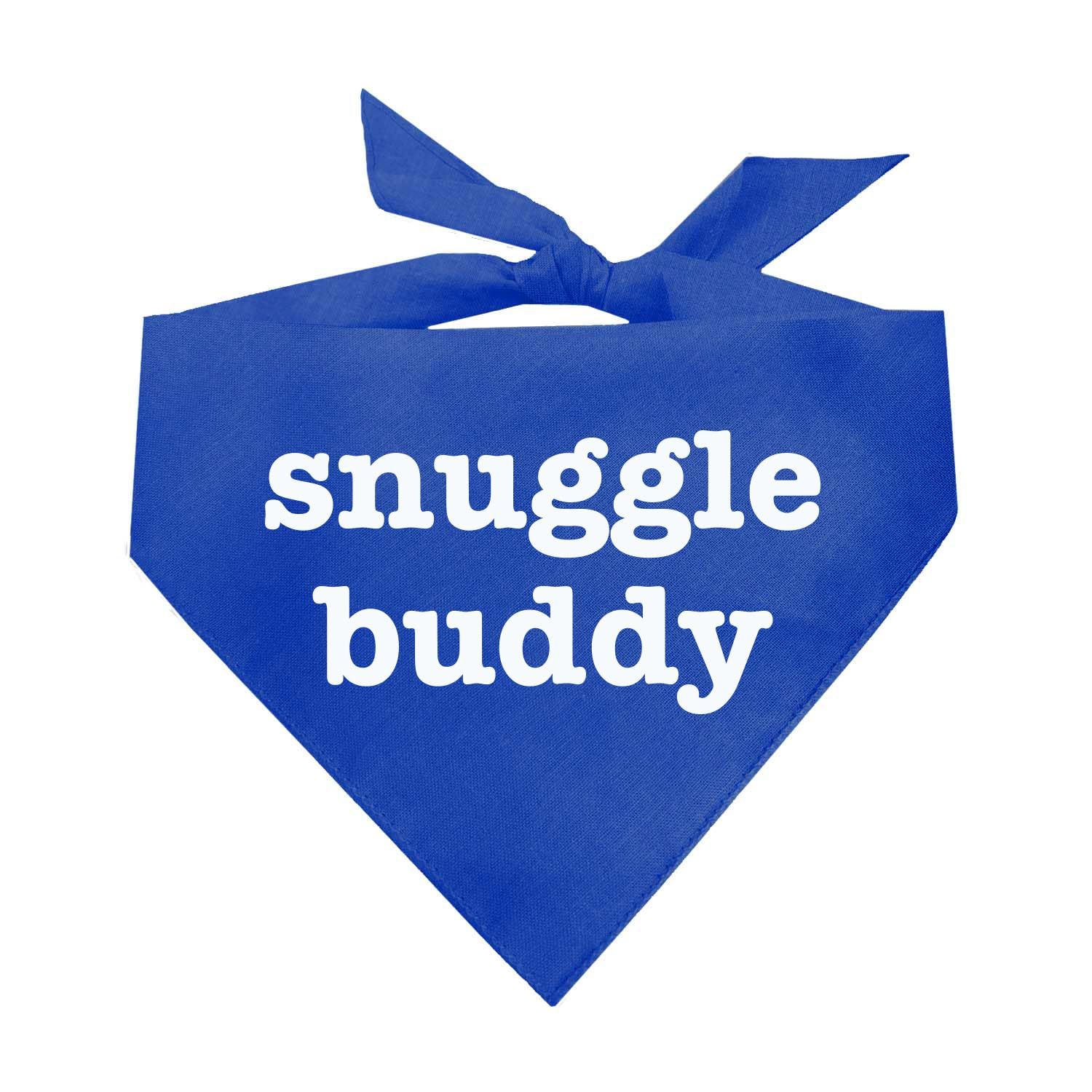 Snuggle Buddy Valentine's Day Dog Bandana (Royal, OS 585)