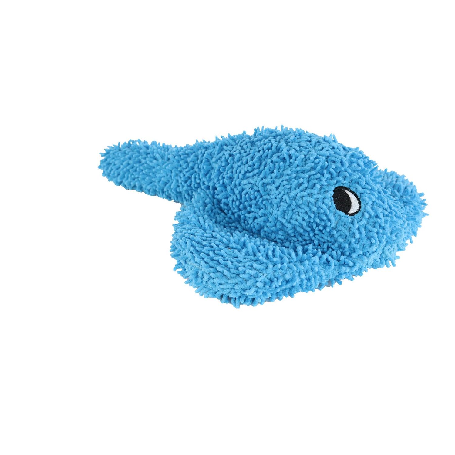 MIGHTY- Microfiber Ball- Medium- Stingray - Made with Squeaker Balls and Minimal Stuffing. Strong & Tough. Interactive Play. Dog Toy Machine Washable & It Floats