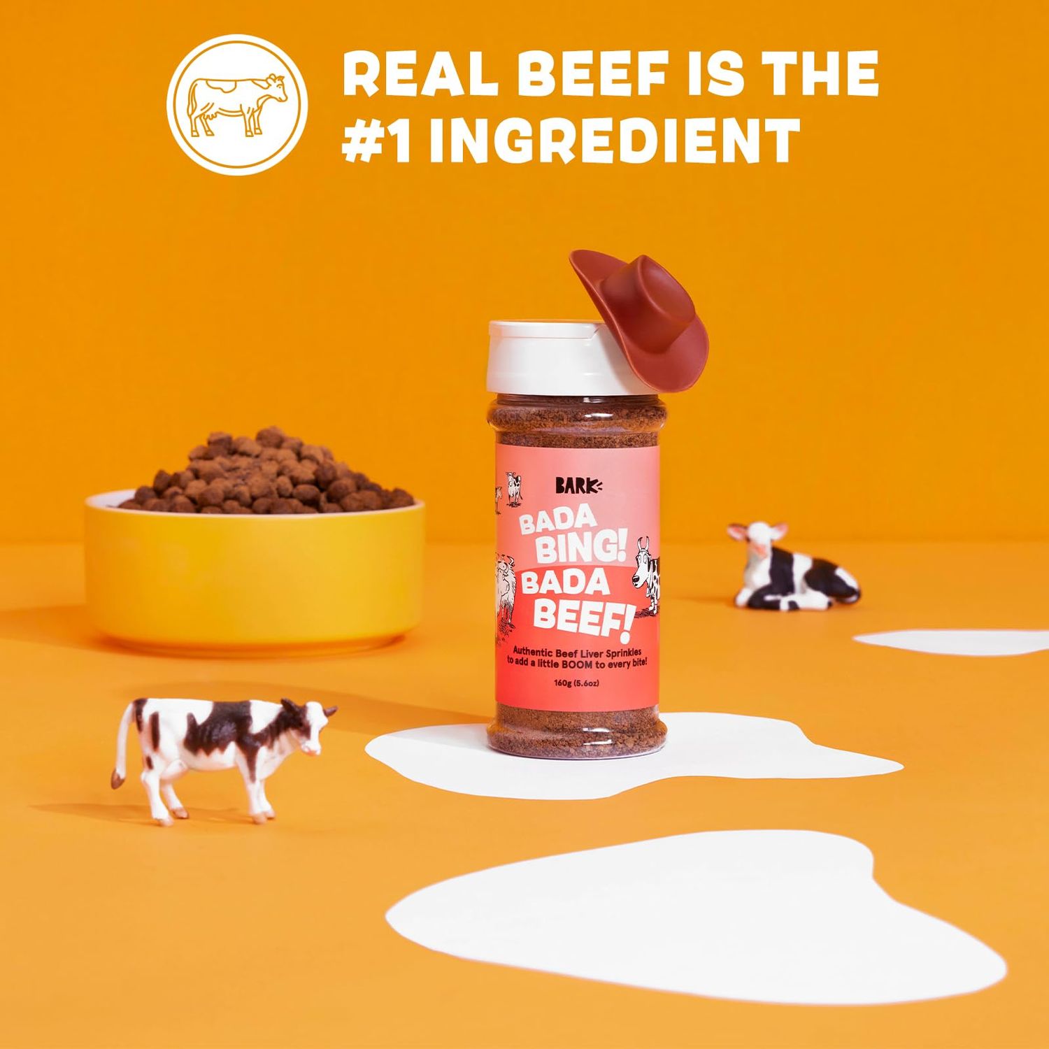Barkbox – Bada Bing Bada Beef – Dry Dog Food Toppers with High Protein, Limited Ingredients – Meal Enhancer for Large & Small Breeds – 4.6 Oz