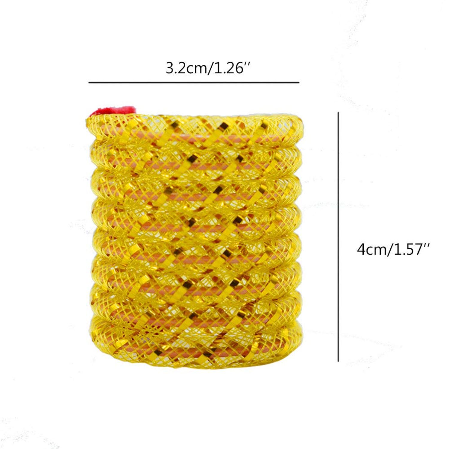IUHKBH Worbee Cat Springs Toys, Colorful Coil Spring Action Cat Toy Stretchable Pet Play Toy for Cat Kitten (4Pcs, Random Color)