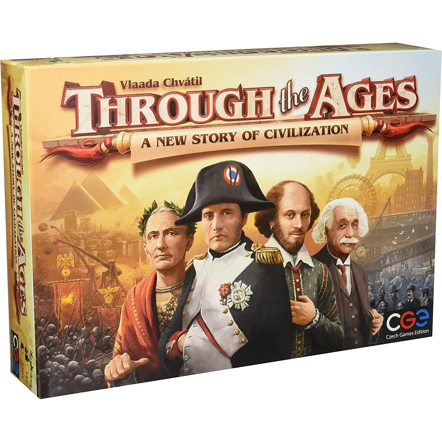 CGE Czech Games Edition Through The Ages, Strategy Board Game