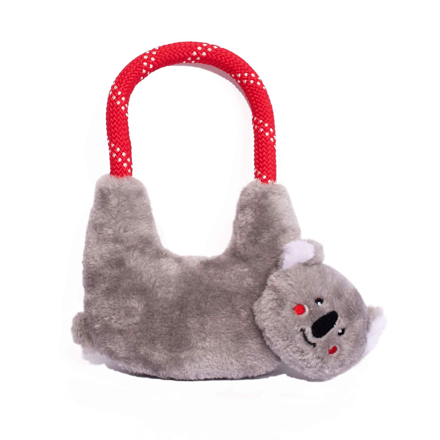 ZippyPaws - RopeHangerz Interactive Rope Tug Dog Toys - Koala