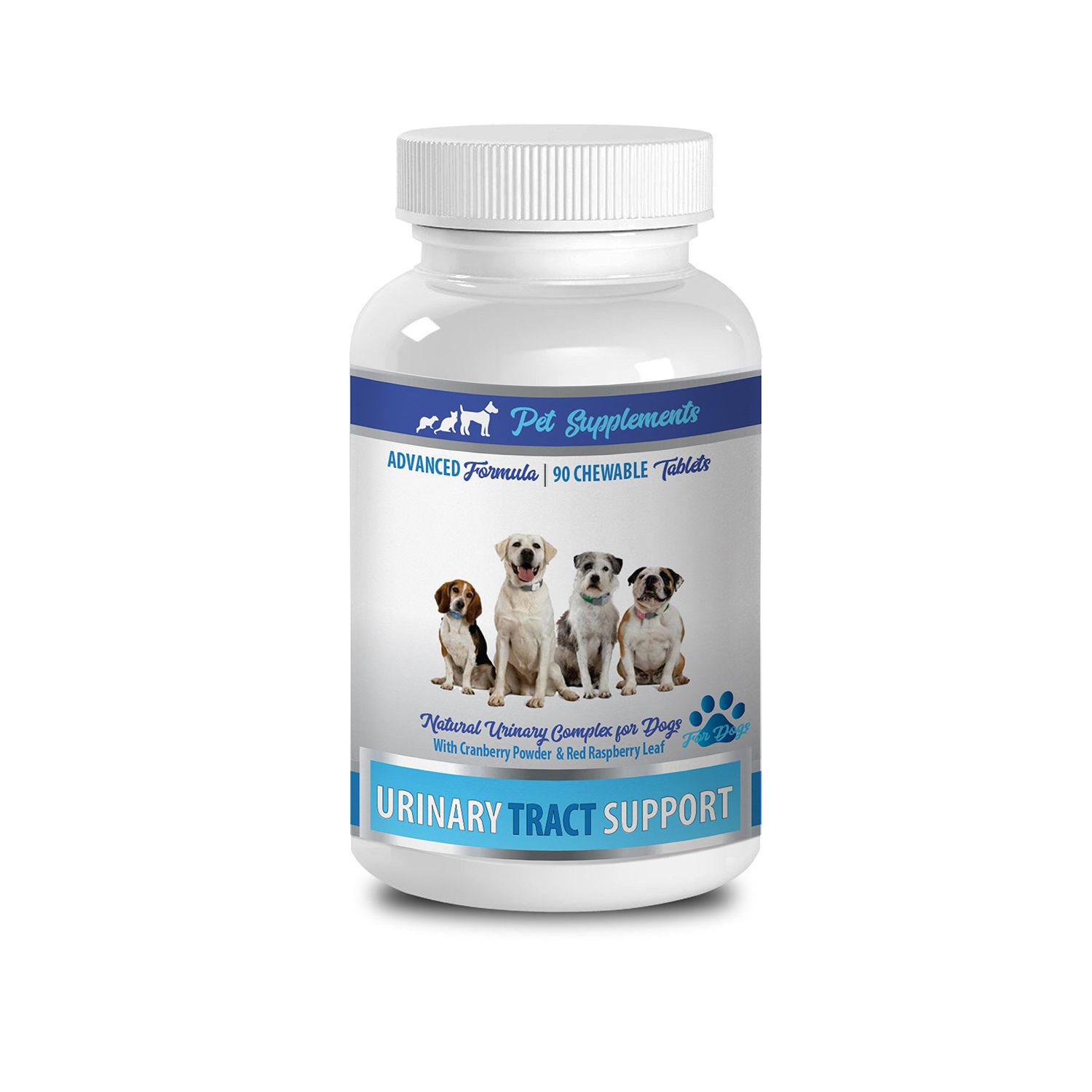 PET SUPPLEMENTS Dog Urinary Care Dog Food - Dog Urinary Tract Support - Powerful Complex - Chews - Corn Silk for Dogs - 1 Bottle (90 Treats)