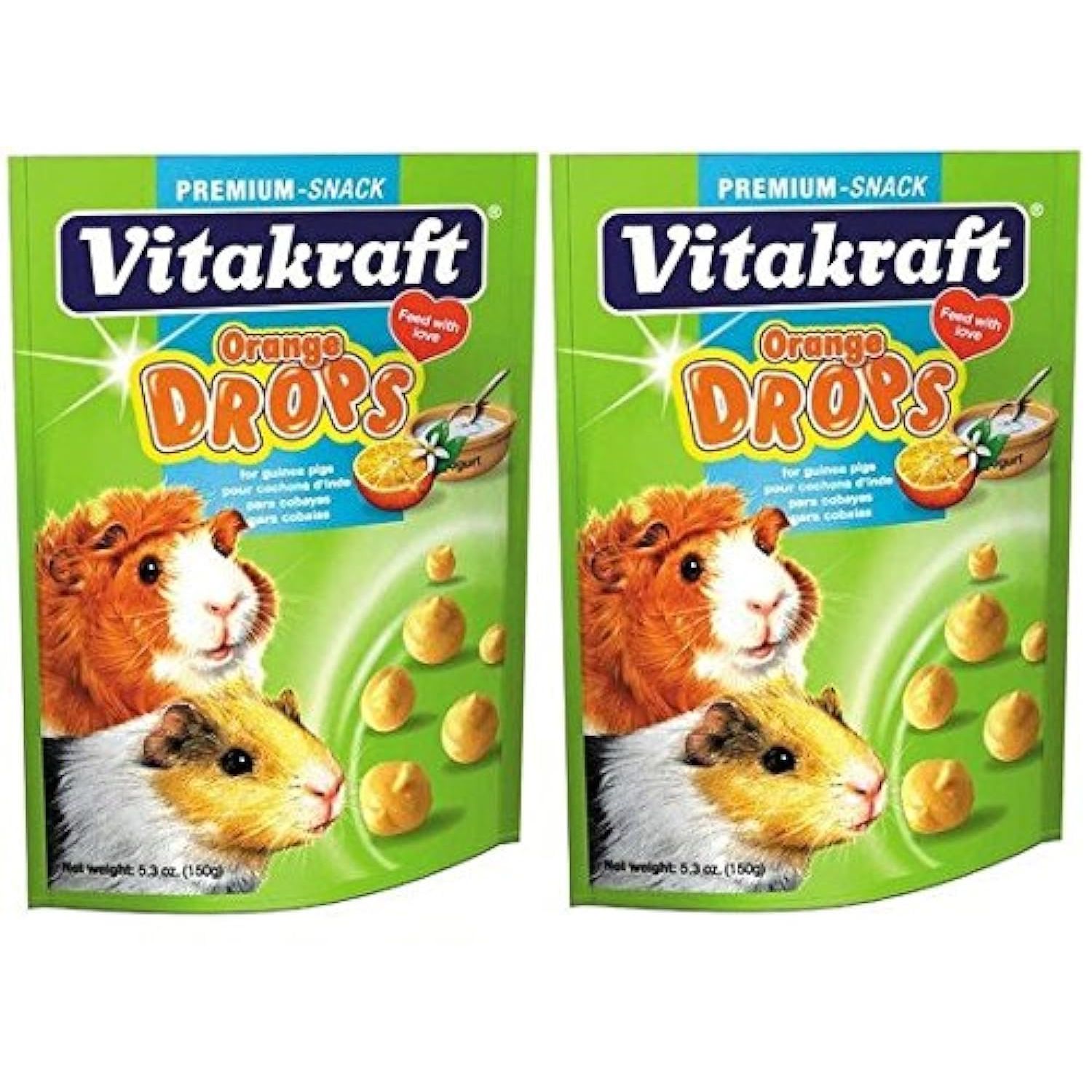 Orange Drop for Guinea Pig Treat - 5 oz. [Set of 2]