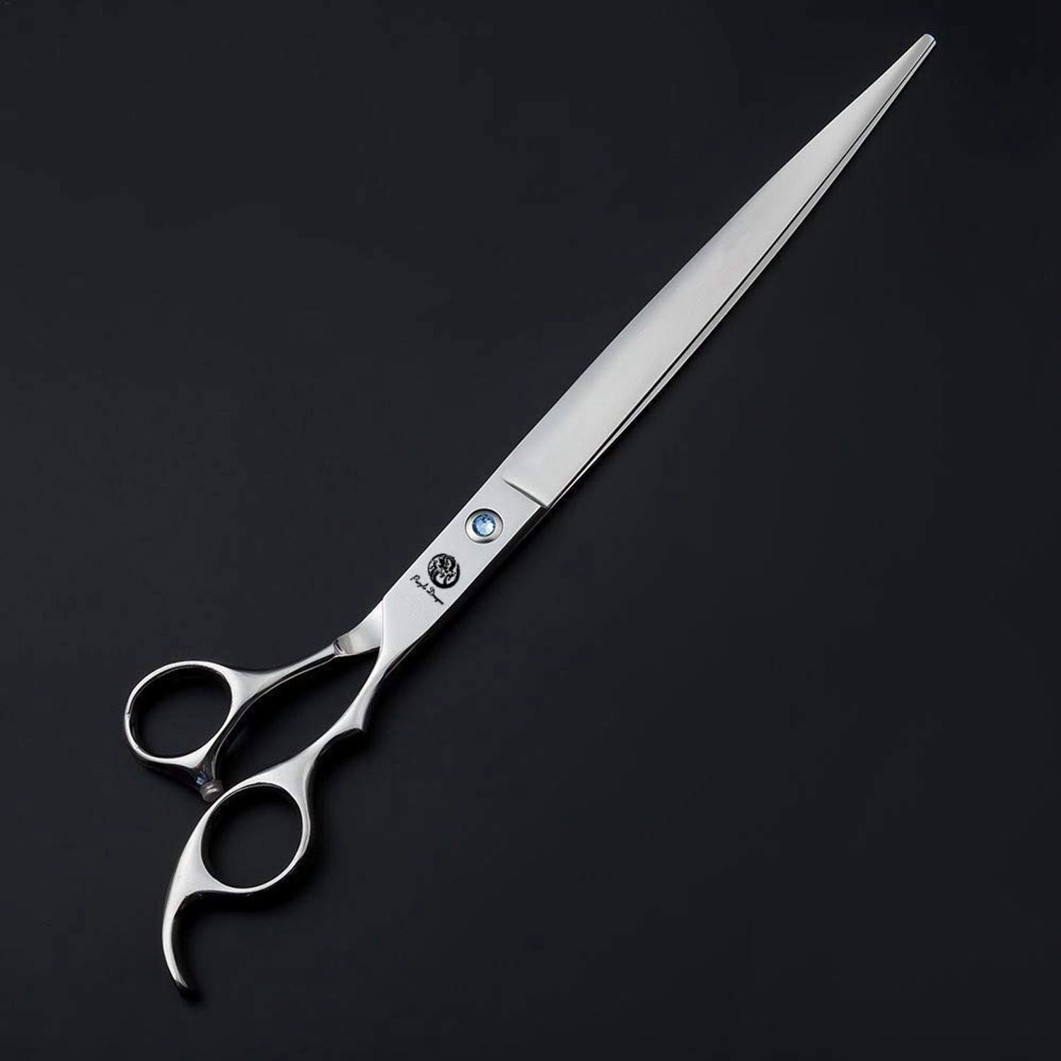 Purple Dragon 10 Inch Sharp Edge Salon Hair Cutting Shears - Pet/Dog Grooming Scissors with Bag - Perfect for Barber or Pet Groomer (10 inch)