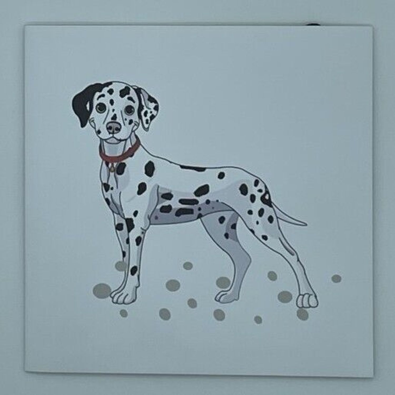 Dalmation Dog 3D Pop Up Card Dog House Black and White Spots Puppy Best Friend
