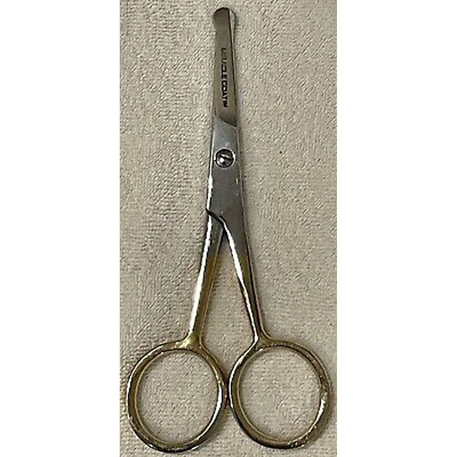 Miracle Coat Pet Ball Tip Shear 4-Inch Scissors Dog Pet Grooming Scissor Shears