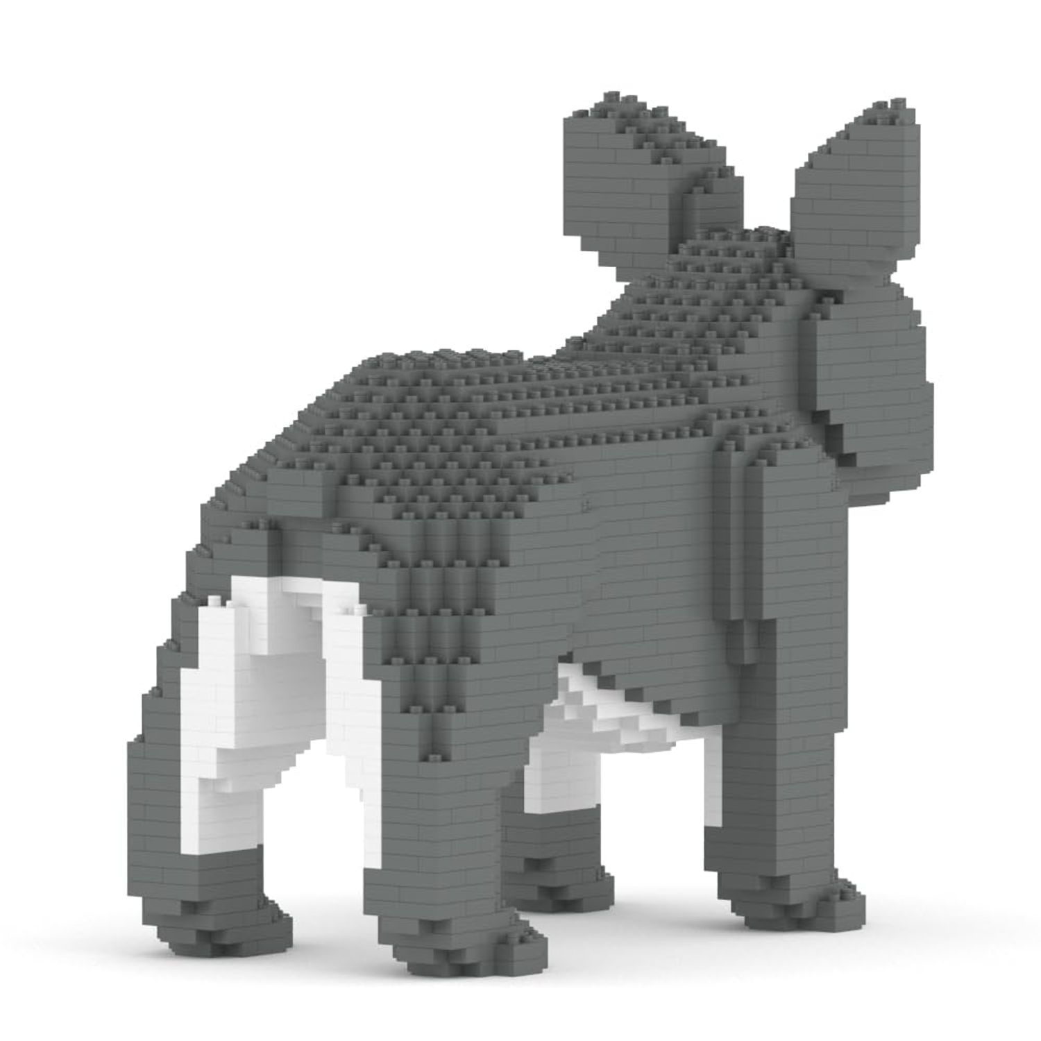 JEKCA French Bulldog 02S-M05 | Dog Plastic Building Blocks | Age 14+