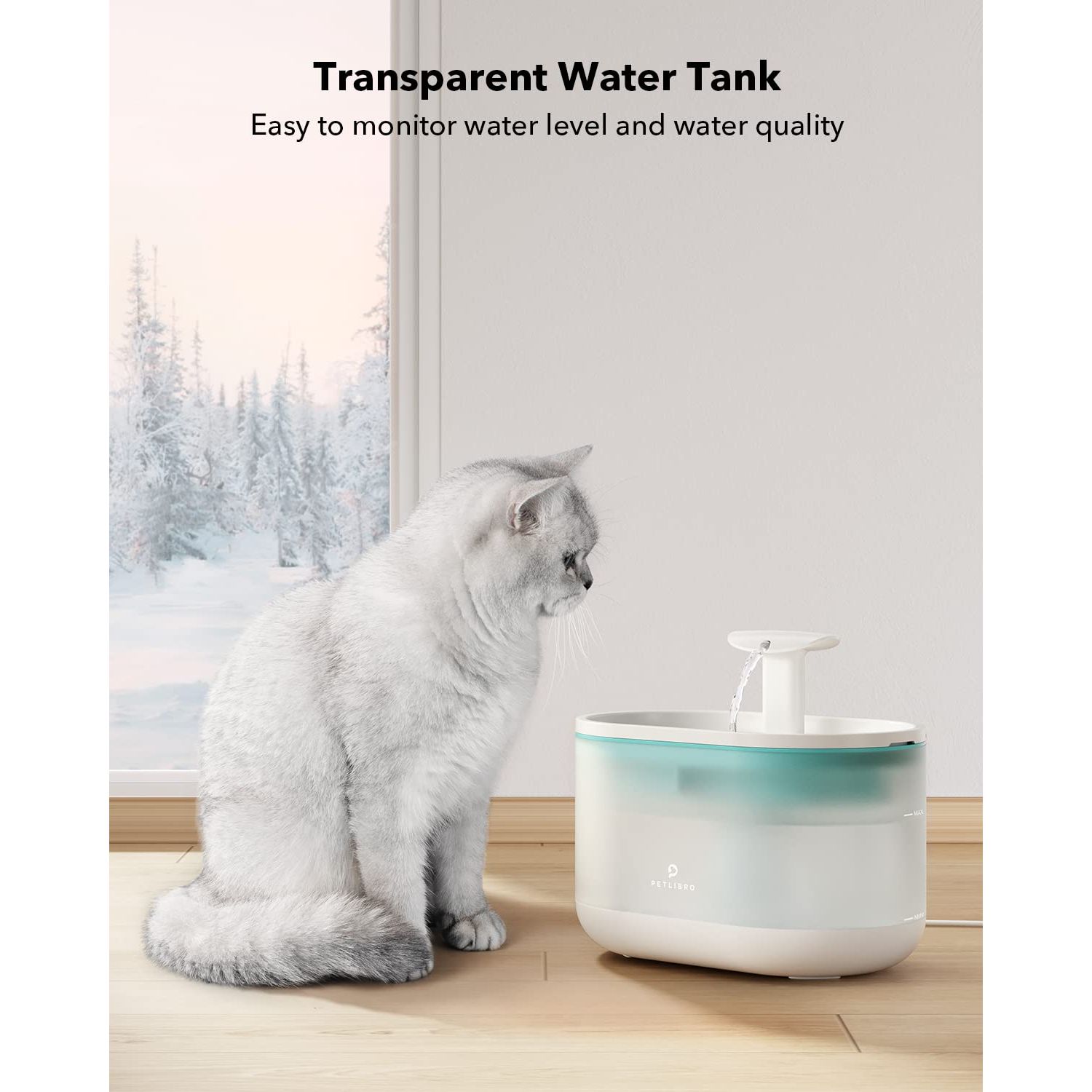 PETLIBRO Replacement Pump for Cat Water Fountain, Super Quiet Pump for Pet Water Fountain Dog Water Dispenser PLWF002 Visit the PETLIBRO Store