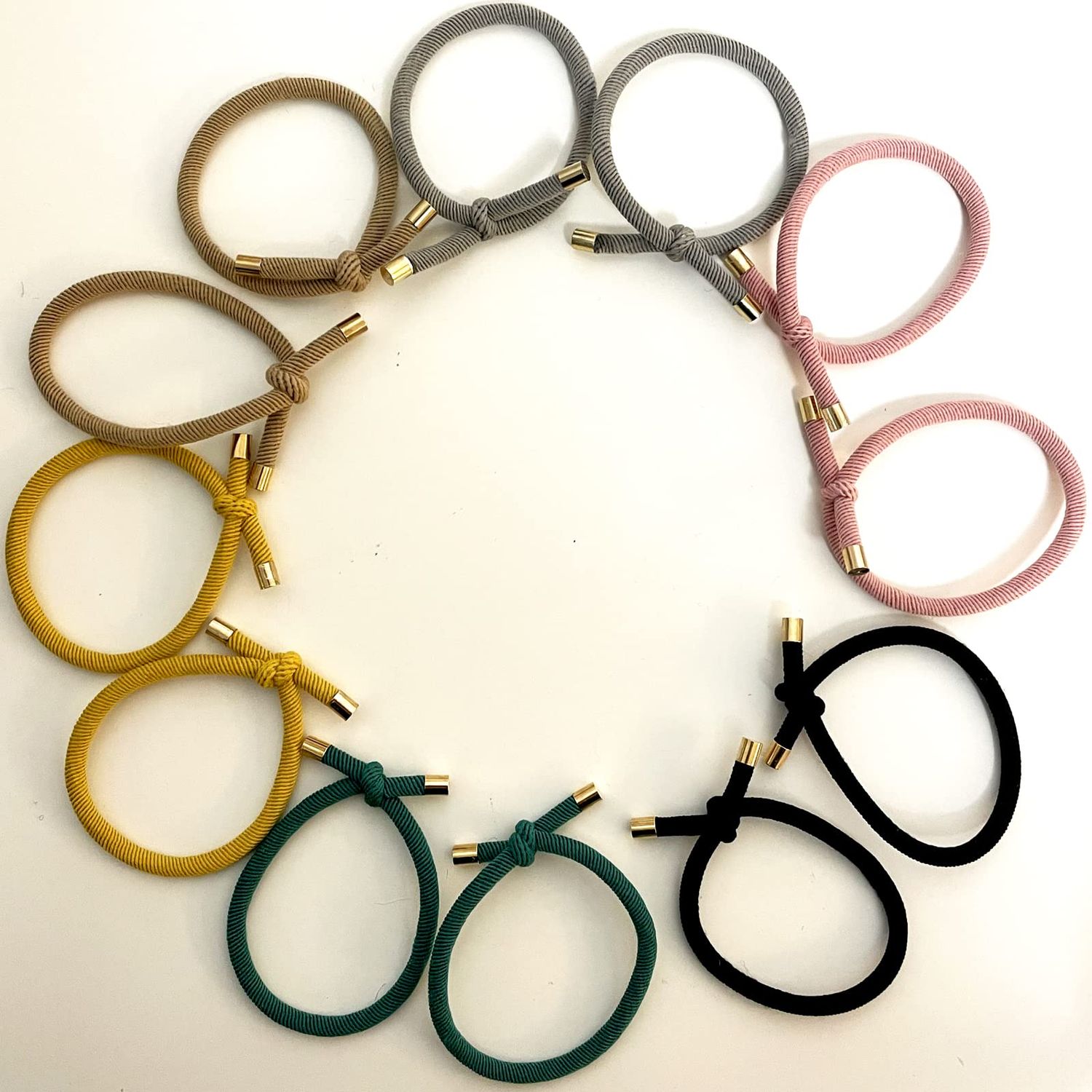 UDeBe Hair SlideProof Knot Hair Tie Elastics
