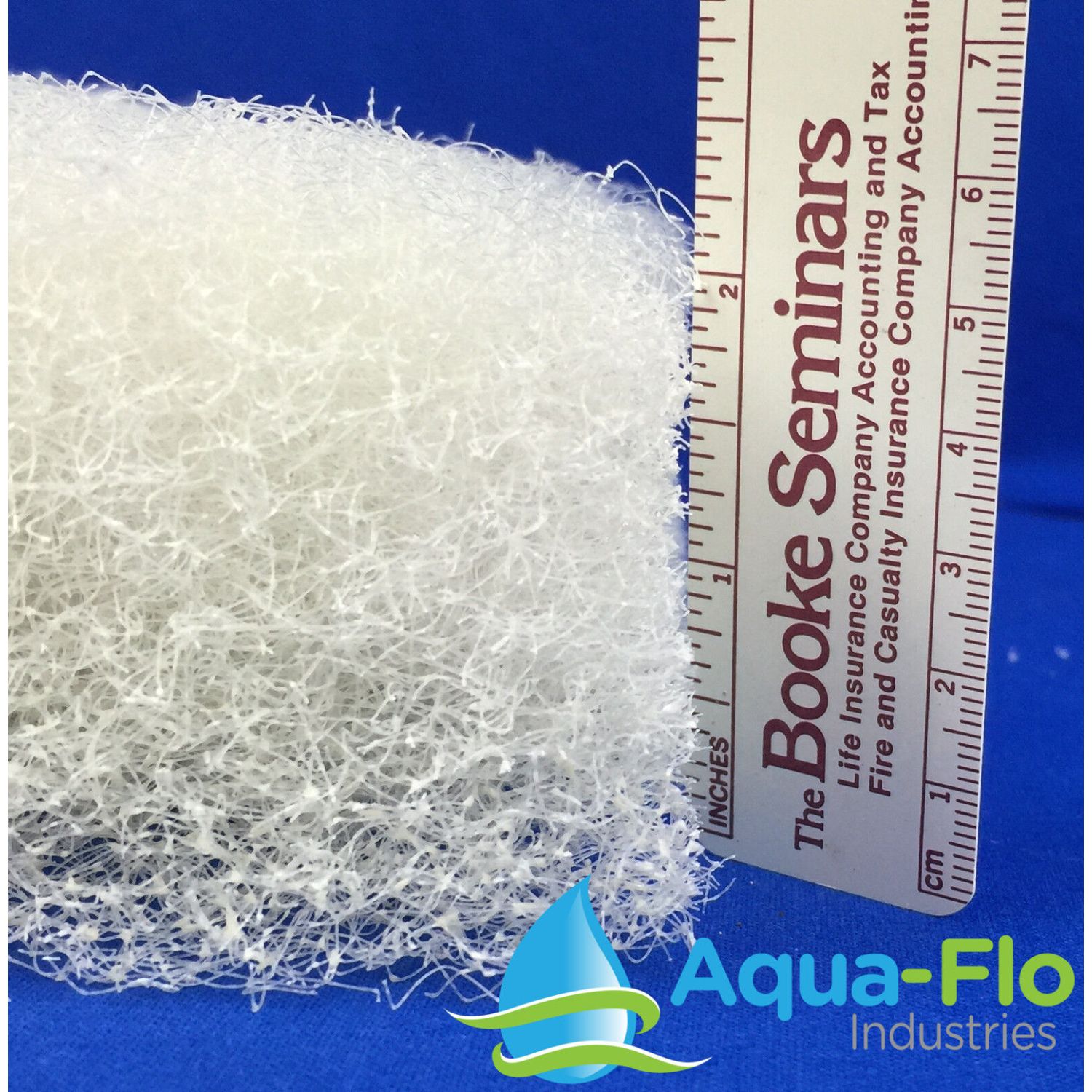 TWO PACK, 2" x 12” x 12” COARSE Filter Floss Pad Aquarium or Pond Media (2 pads)