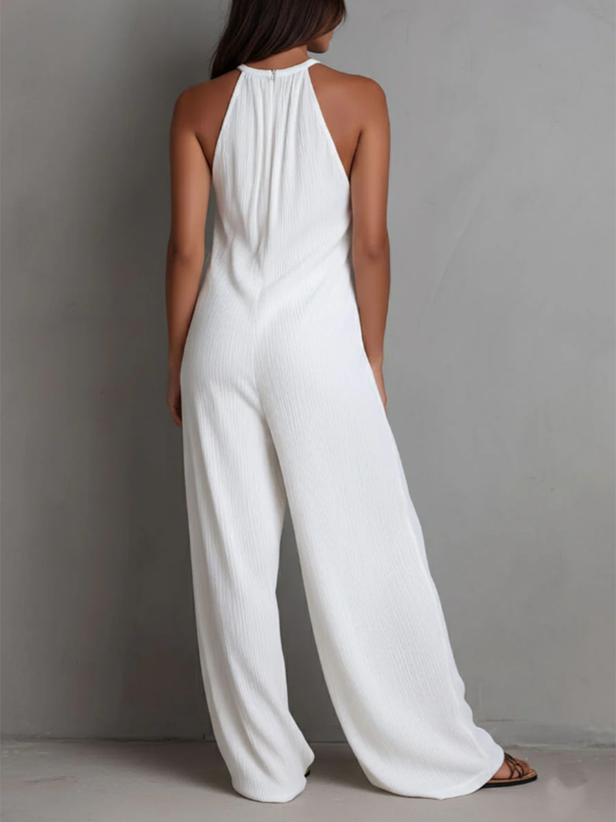 🌿New Linen Soft Textured Linen Jumpsuit