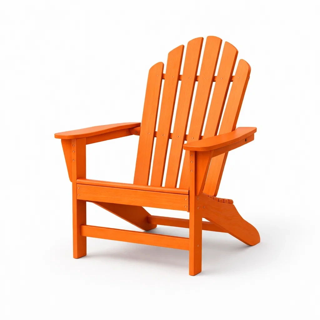 Adirondack Gartenstuhl Kiefernholz Orange-Furniavexo