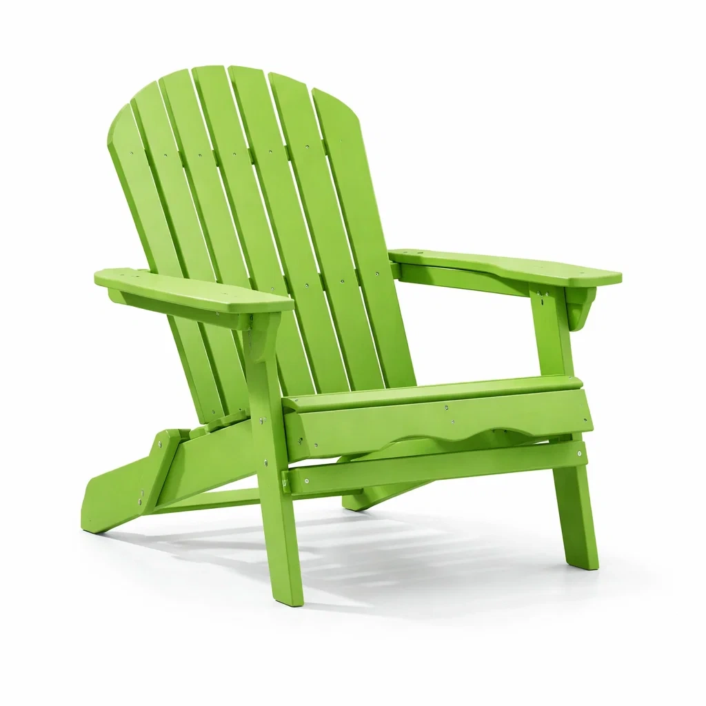 Adirondack Gartenstuhl Holz Grün-Furniavexo