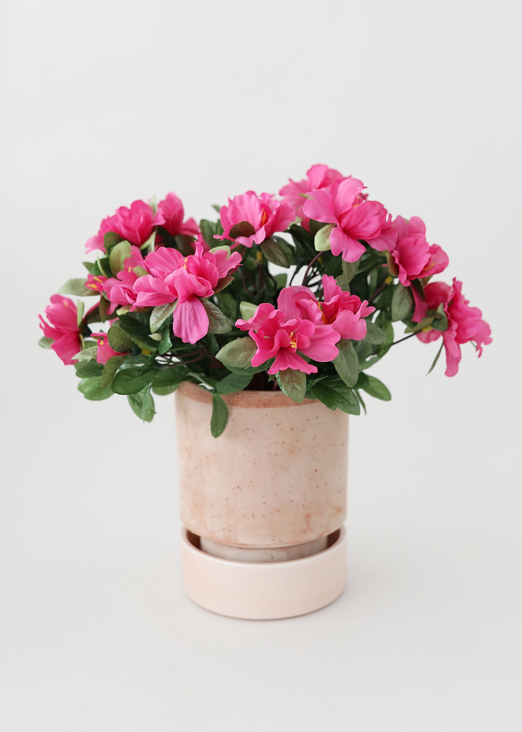 Artificial Azaleas in Fuchsia