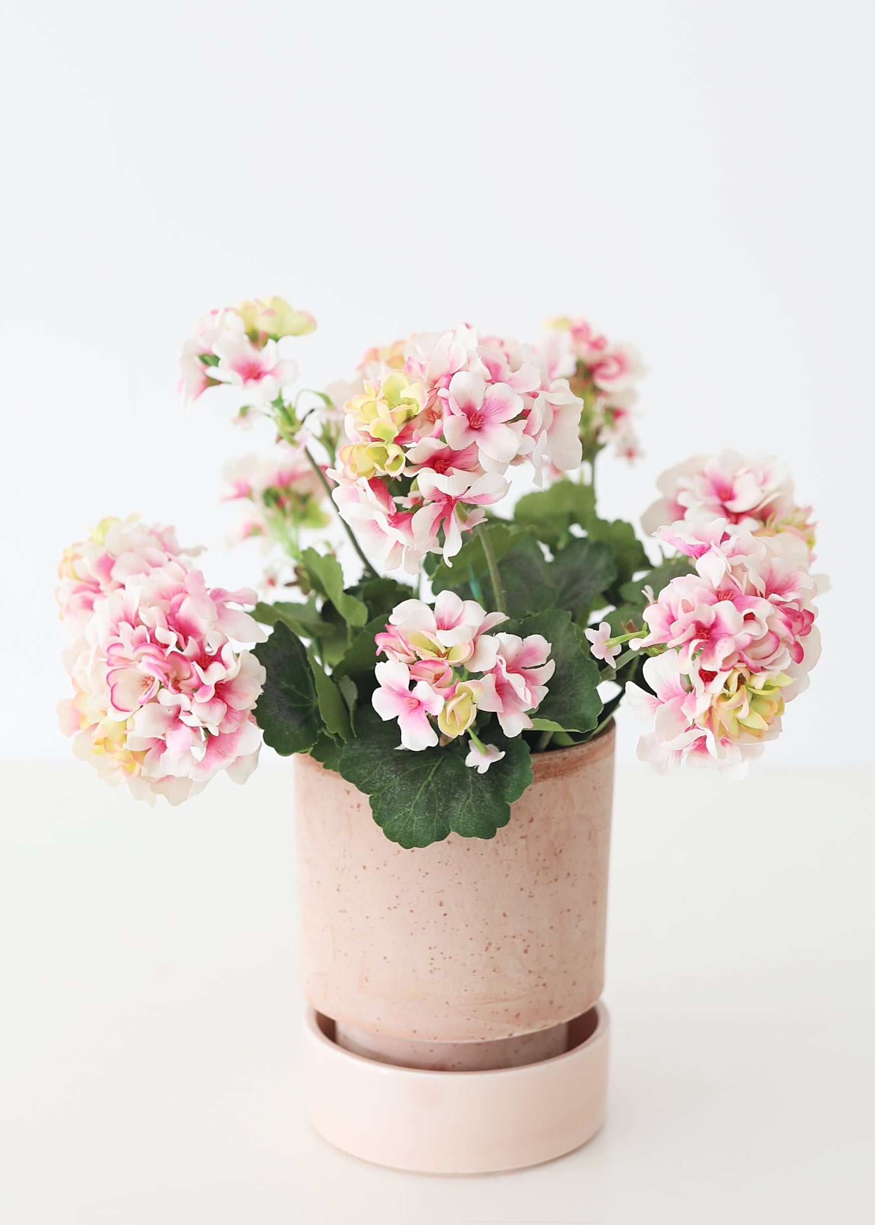 Artificial Pink Geraniums