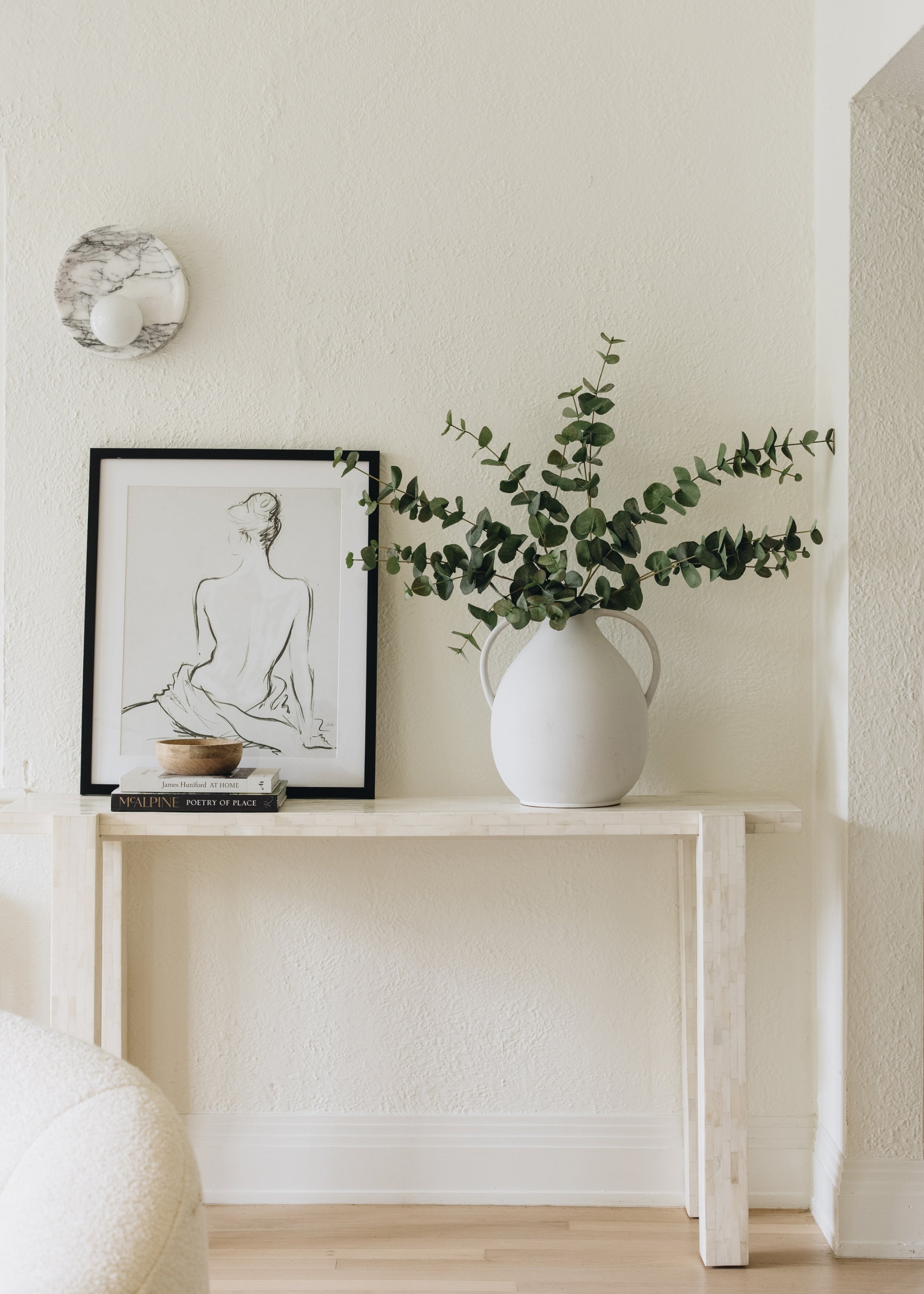 Styled Eucalyptus Branches
