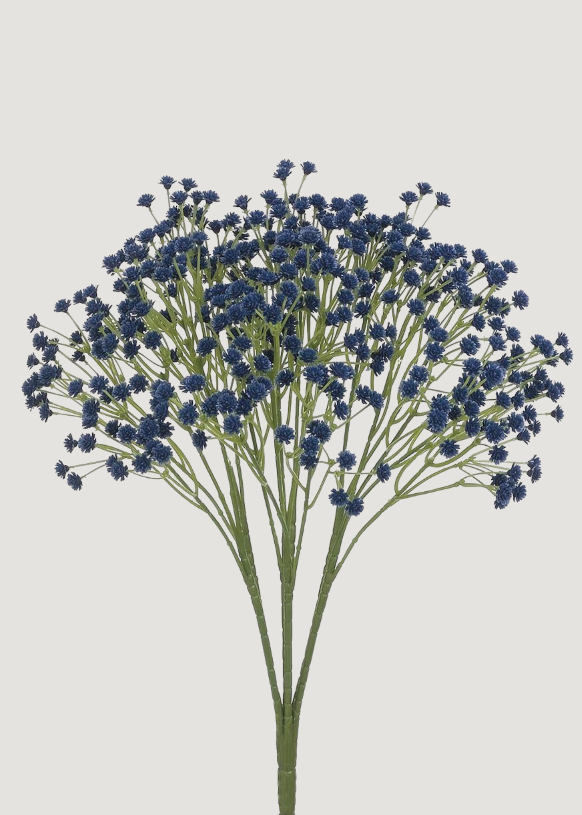 Blue Artificial Baby's Breath Flower Bush