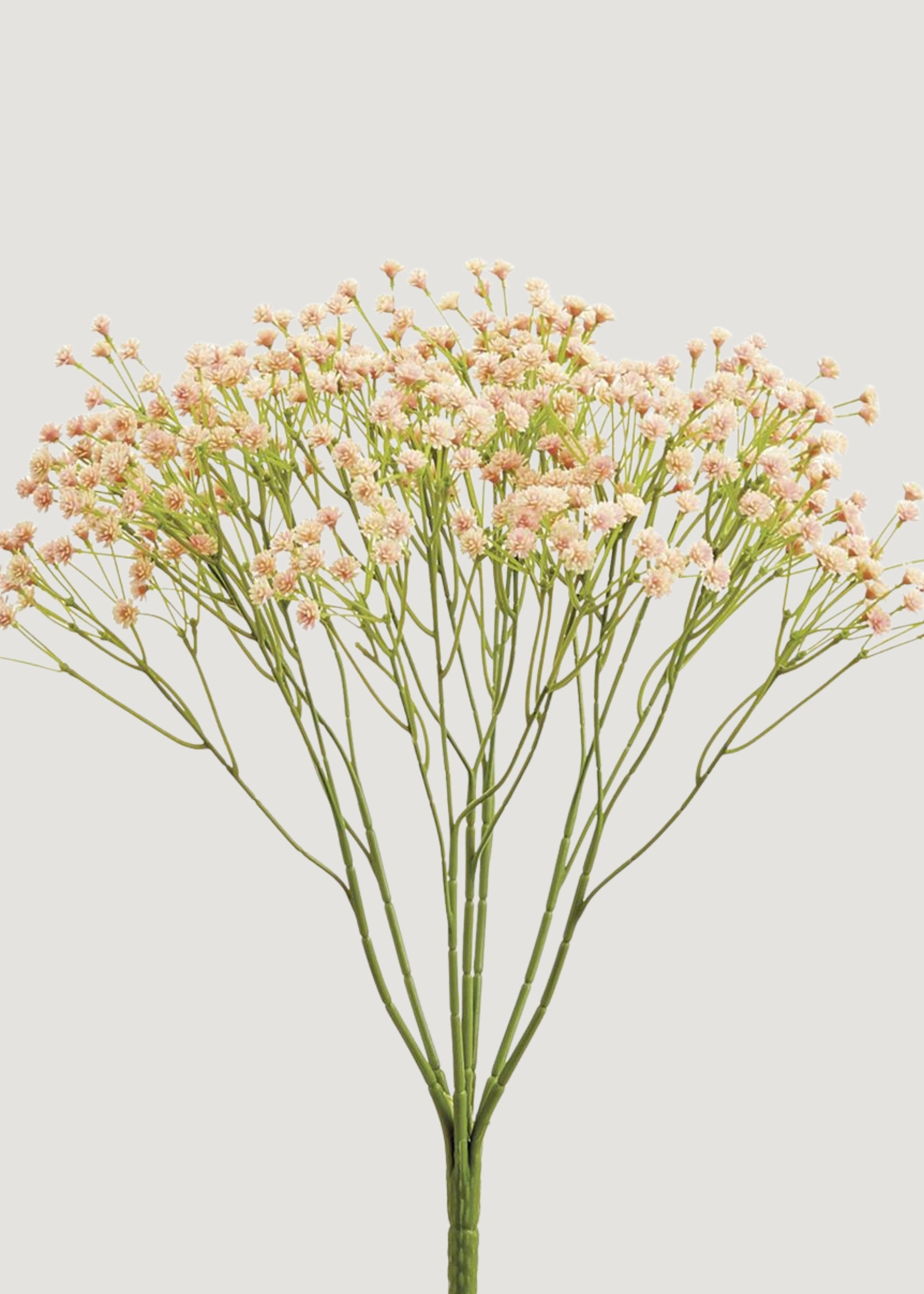 Artificial Baby's Breath Flower Bush in Blush
